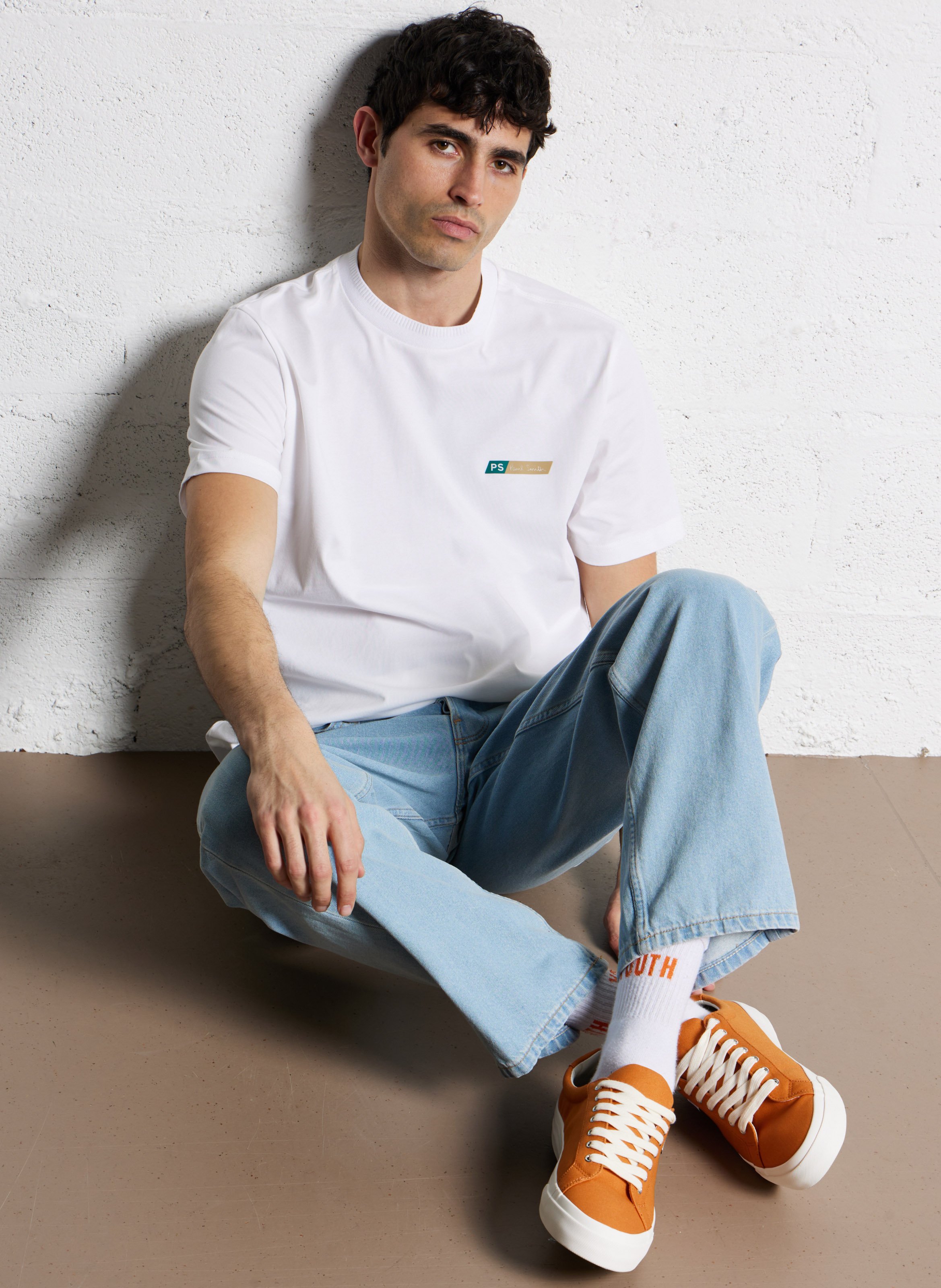 Straight logo t-shirt PAUL SMITH White