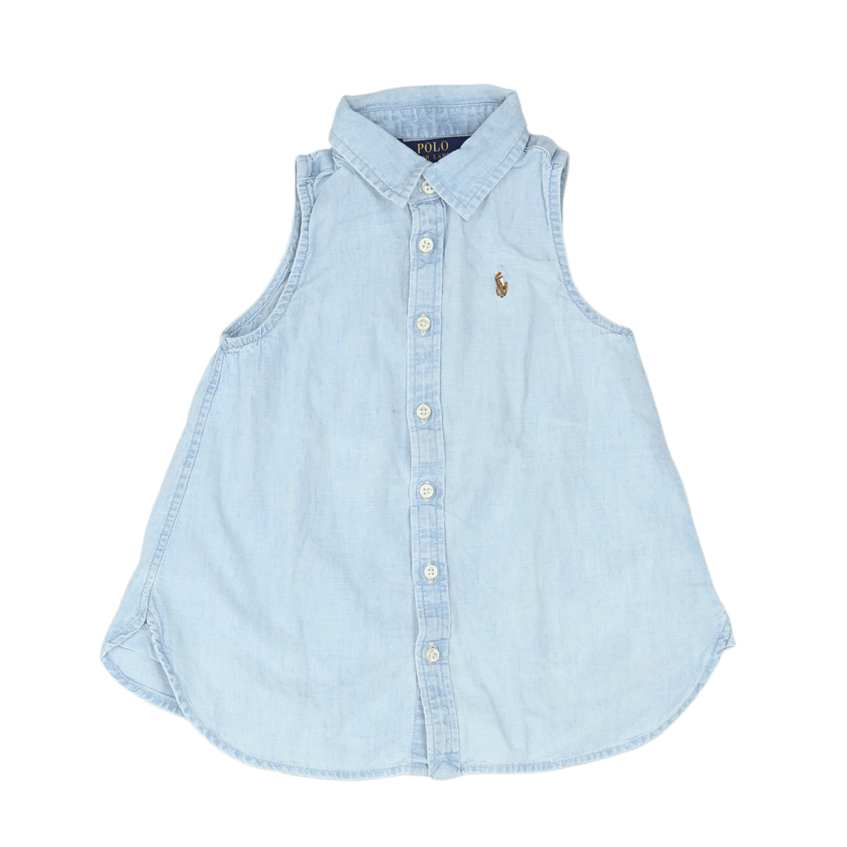 Blue children's shirt - 5 years POLO RALPH LAUREN - Seconde Main Blue