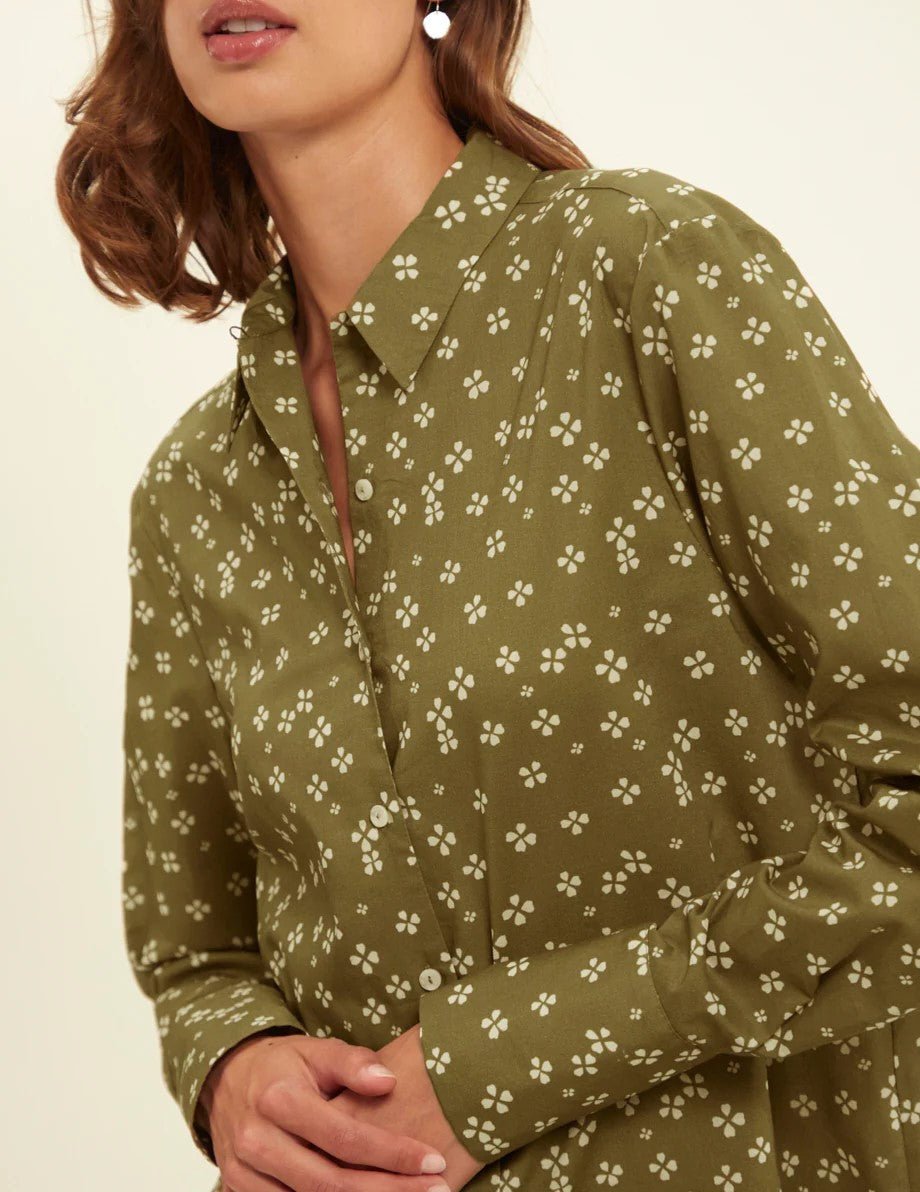 Chemise INES DE LA FRESSANGE - Seconde main Vert