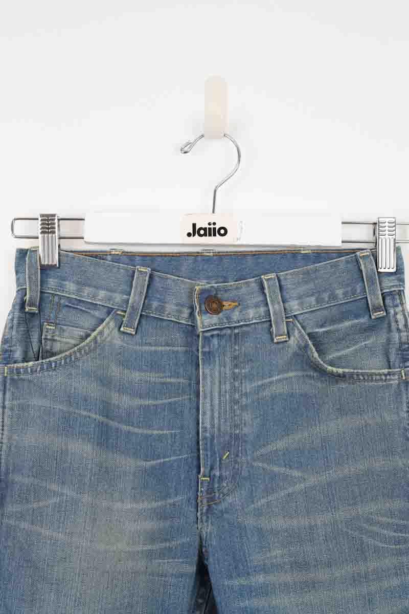 Cotton skinny jeans LEVI'S - Seconde main Blue