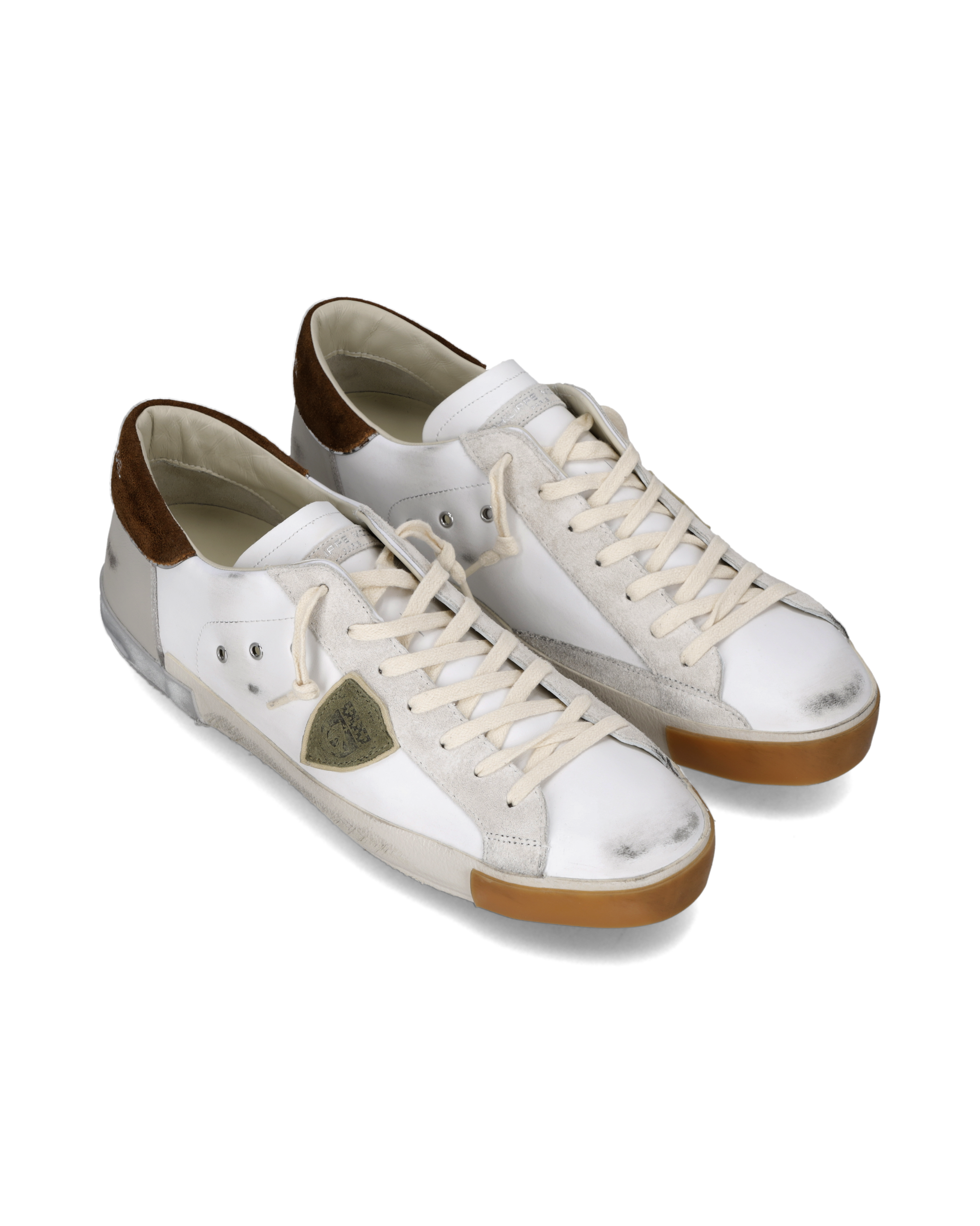 Tennis sneakers. PHILIPPE MODEL Brown
