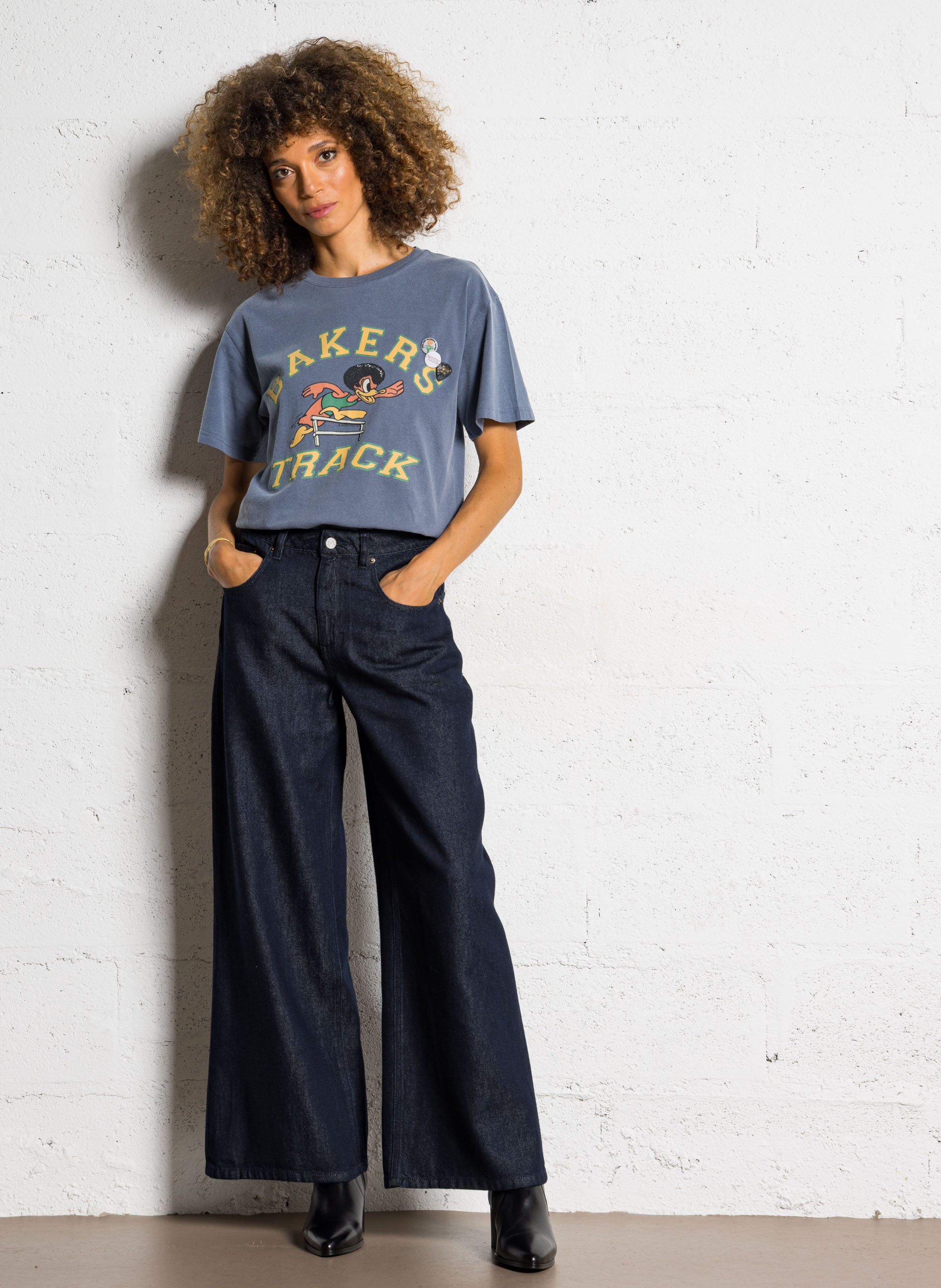 Bottines à talons en cuir RIVECOUR Noir