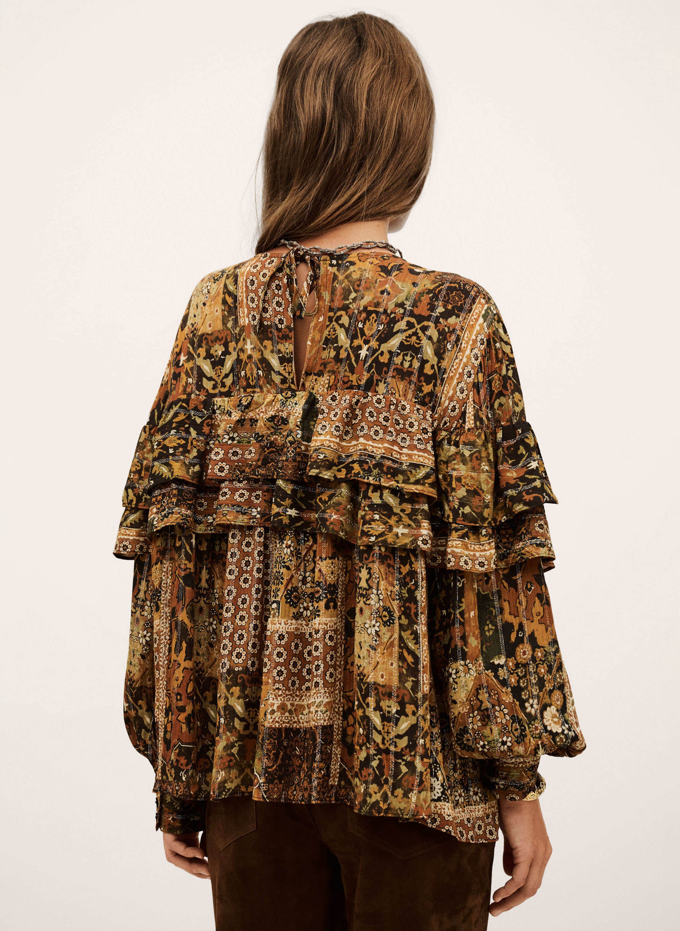 Blouse col rond  BA&SH Orange