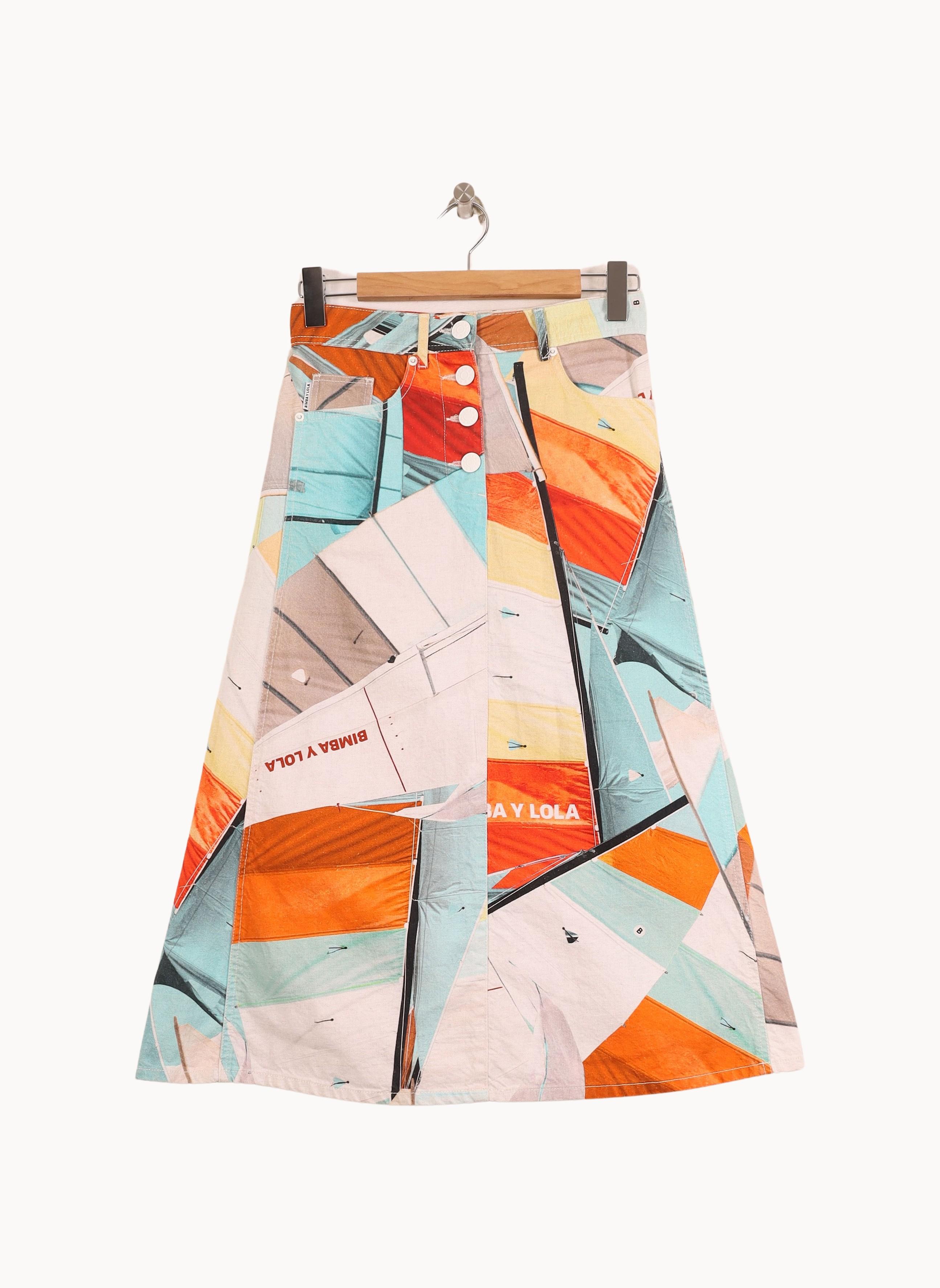 Long skirt BIMBA Y LOLA - Seconde main Multicolored