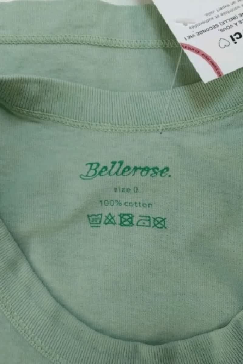 Azawood sleeveless top BELLEROSE - Seconde Main Green