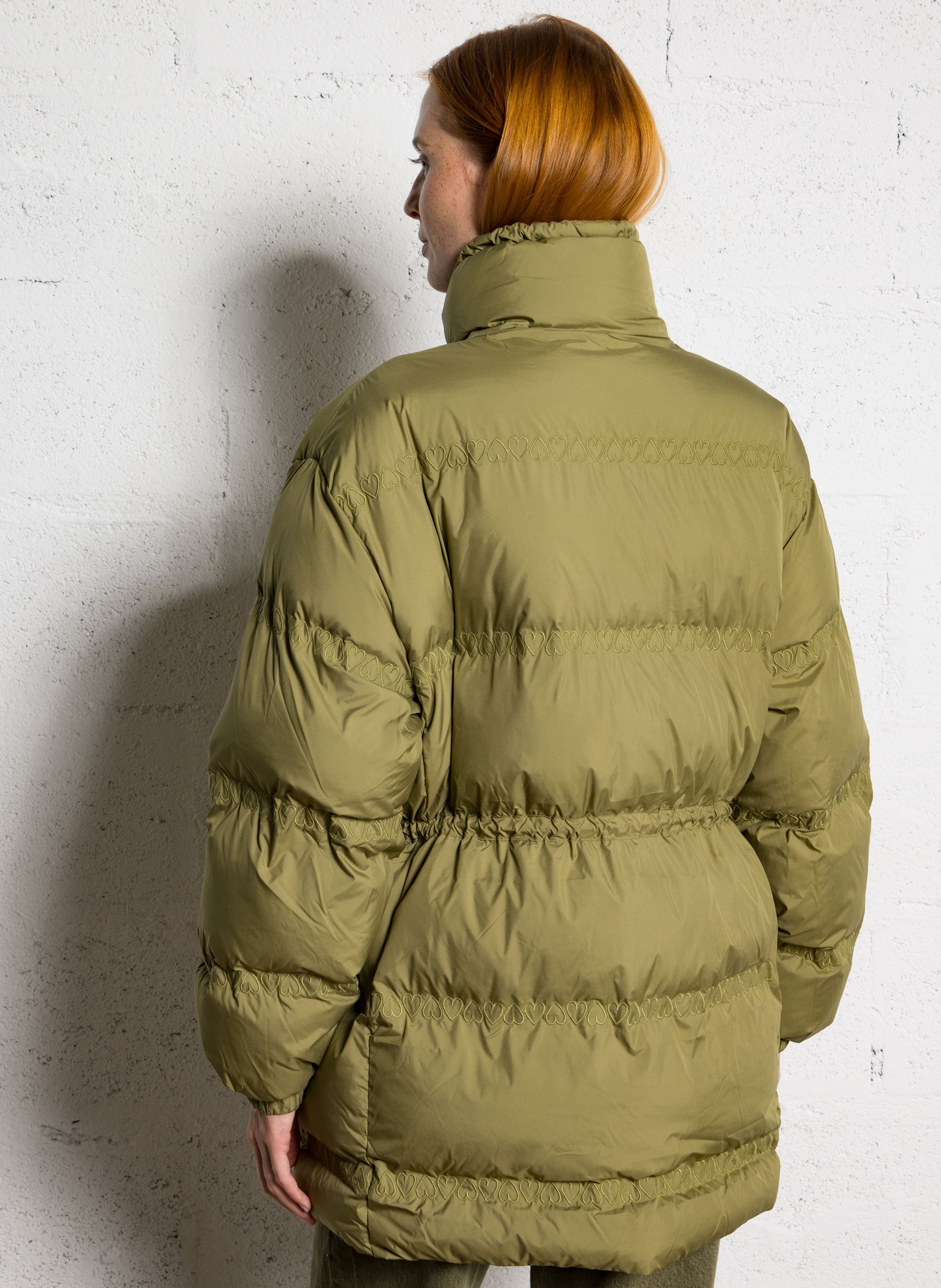 Doudoune col montant  FABIENNE CHAPOT Vert