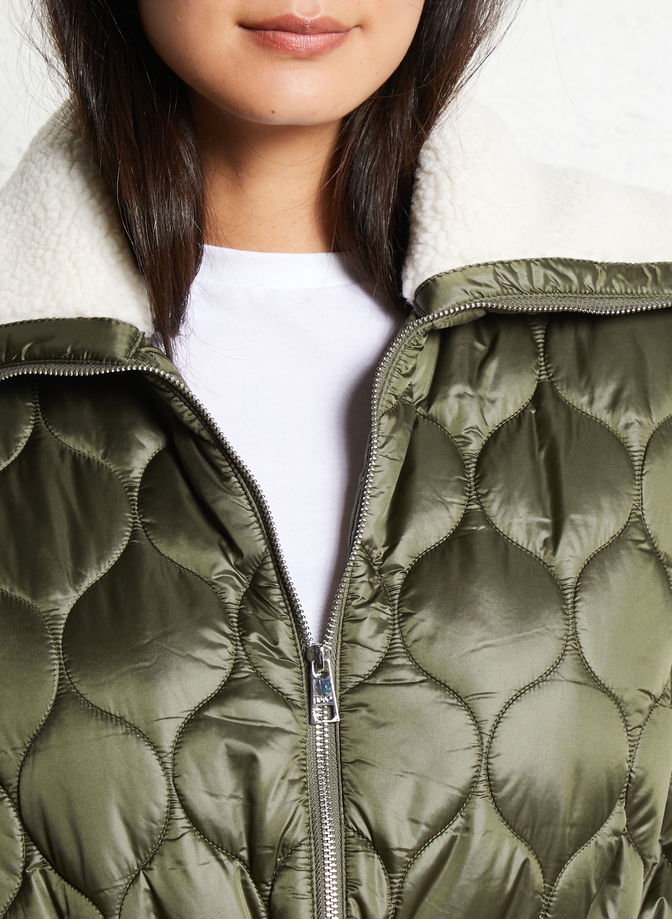 Veste ample sans manches matelassée LIU JO Violet