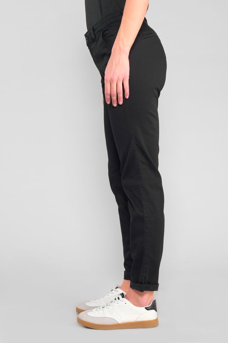 Chino pants LE TEMPS DES CERISES Black