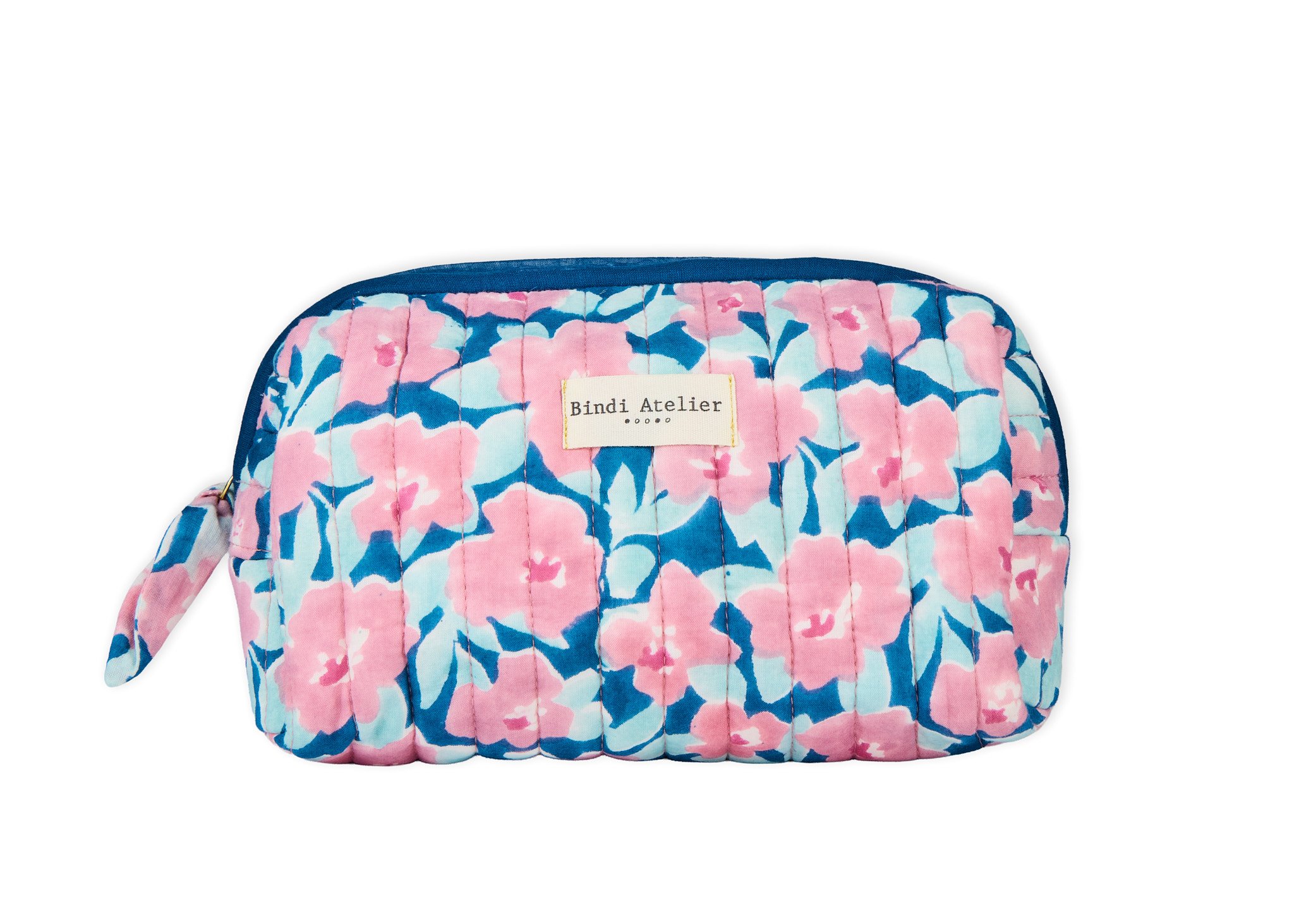 Printed Posy Makeup Bag BINDI ATELIER