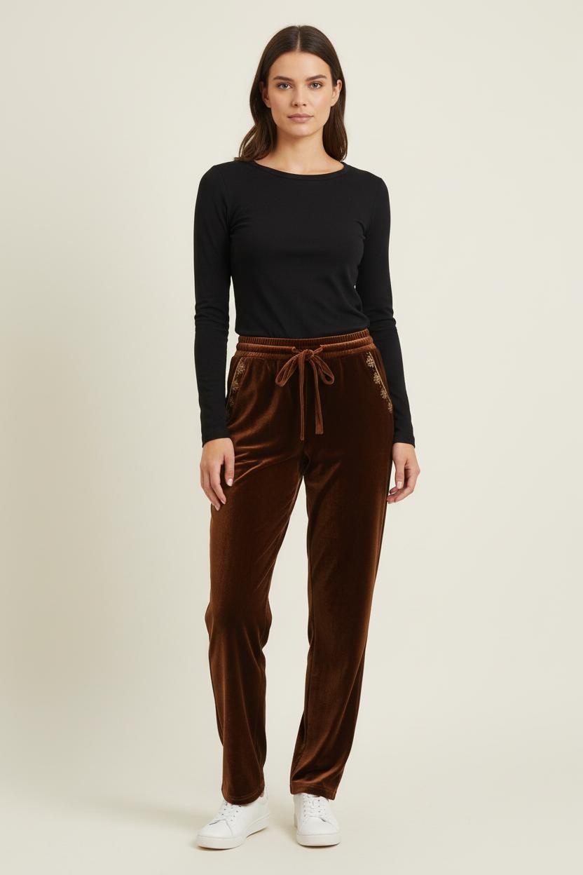 PANTS LOUISE MISHA - Seconde Main Brown