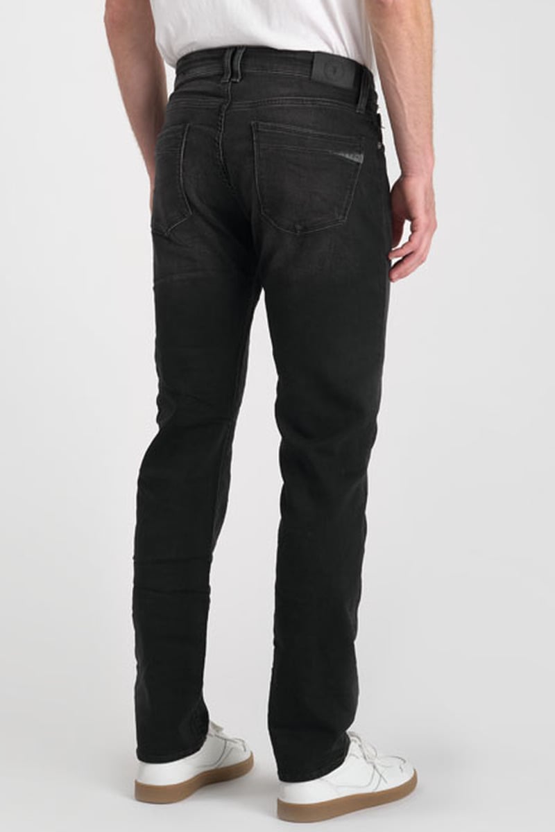 Straight jogger jeans 800/12 regular, length 34 LE TEMPS DES CERISES Black
