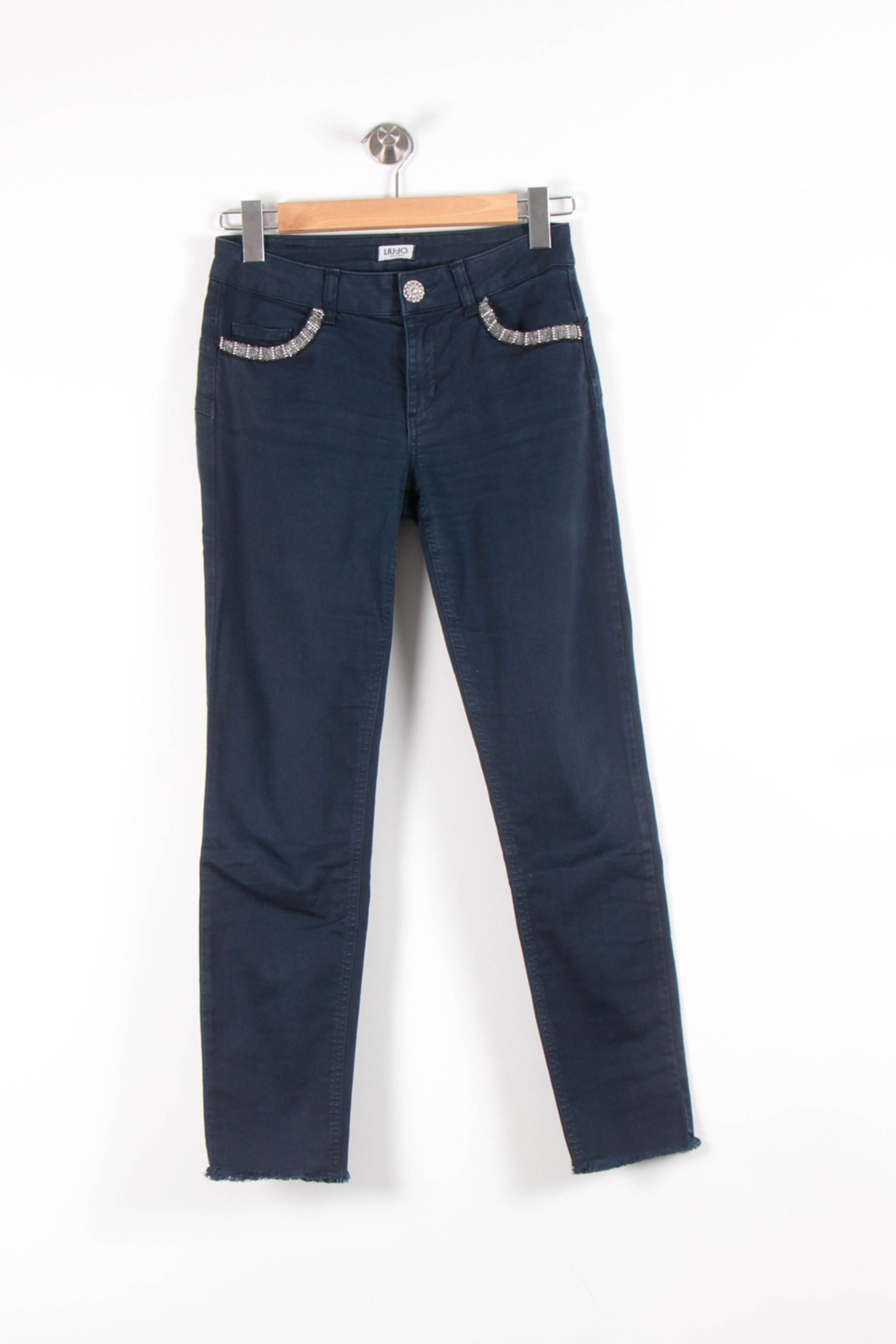 PANTS LIU JO - SECONDE MAIN Blue
