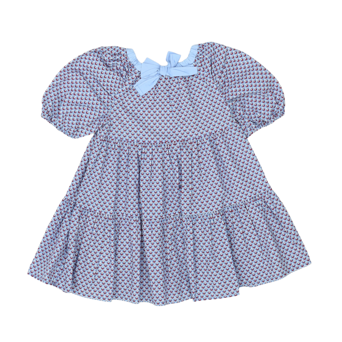 Blue Baby Dress - 24 months IL GUFO - Seconde main Blue