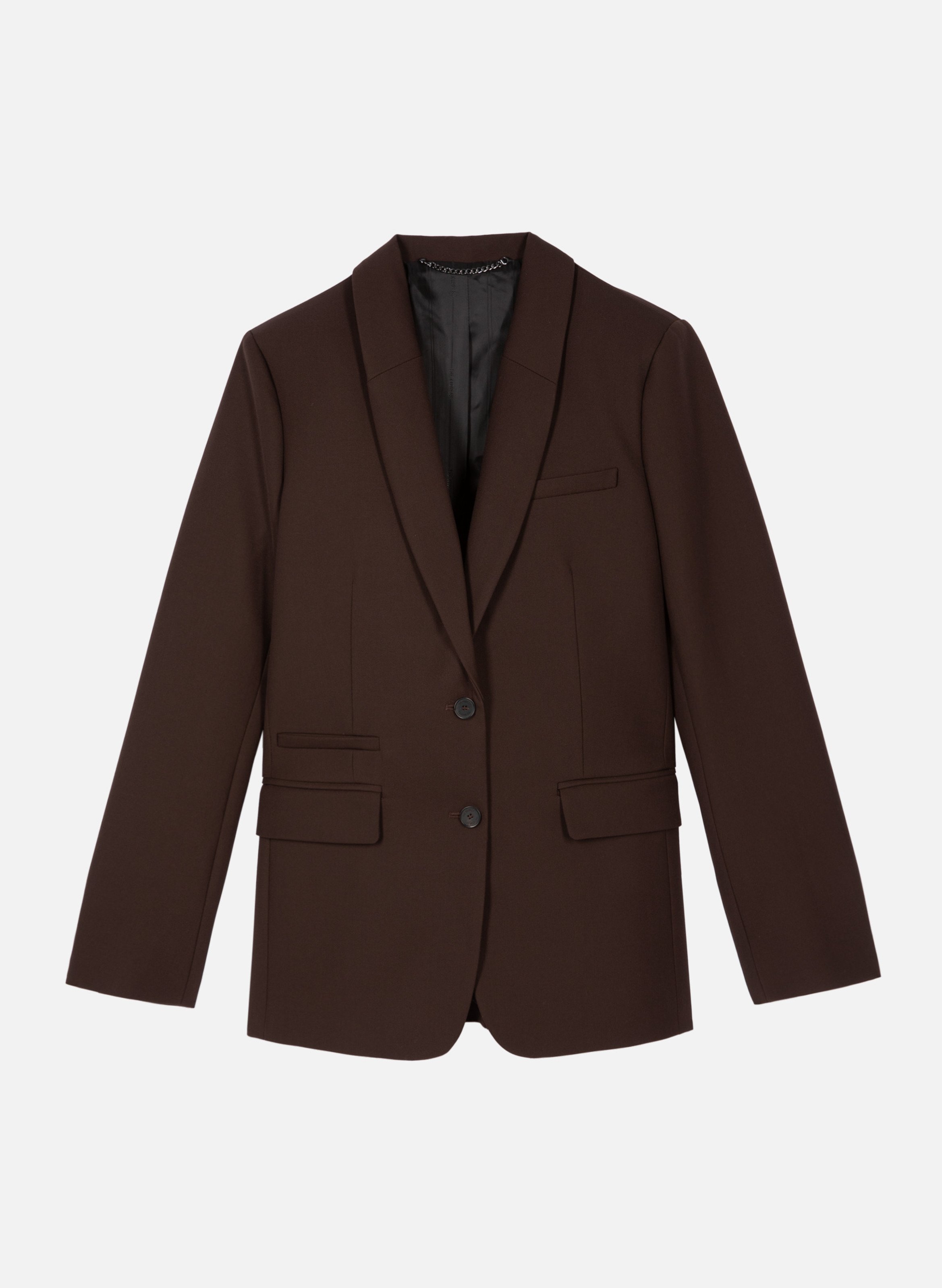 Veste tailleur THE KOOPLES Marron