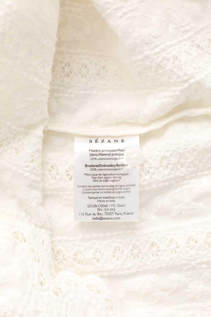 Blouse SEZANE - Seconde main White