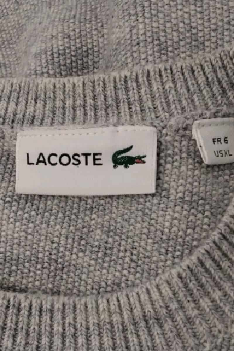Sweater LACOSTE - SECONDE MAIN Grey
