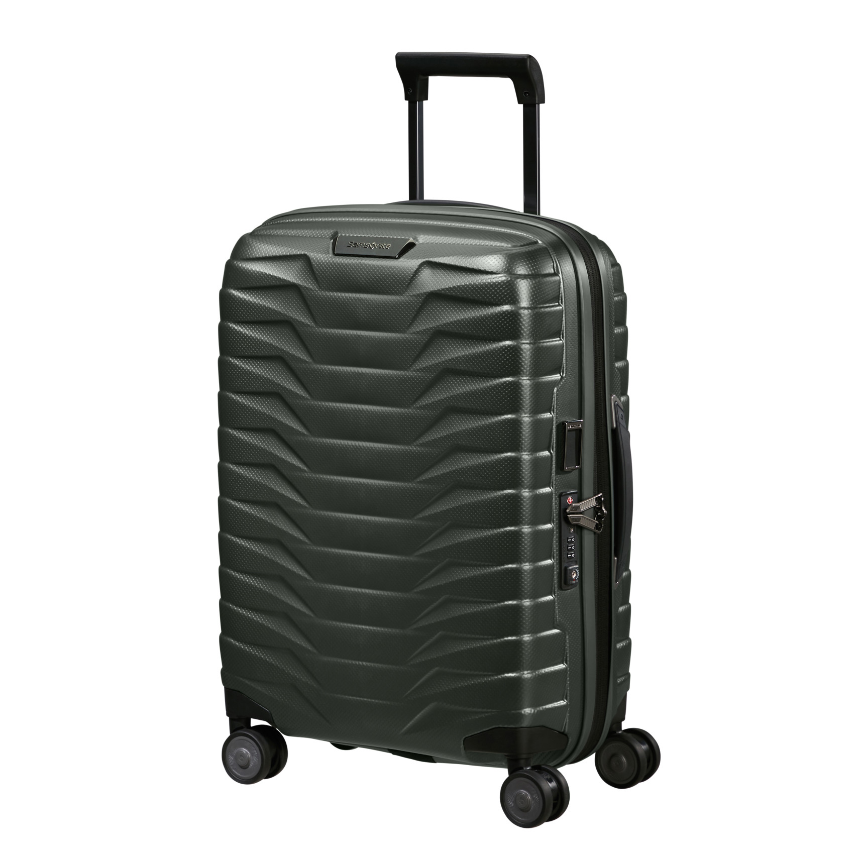 Proxis 4-wheel carry-on suitcase size S SAMSONITE Black