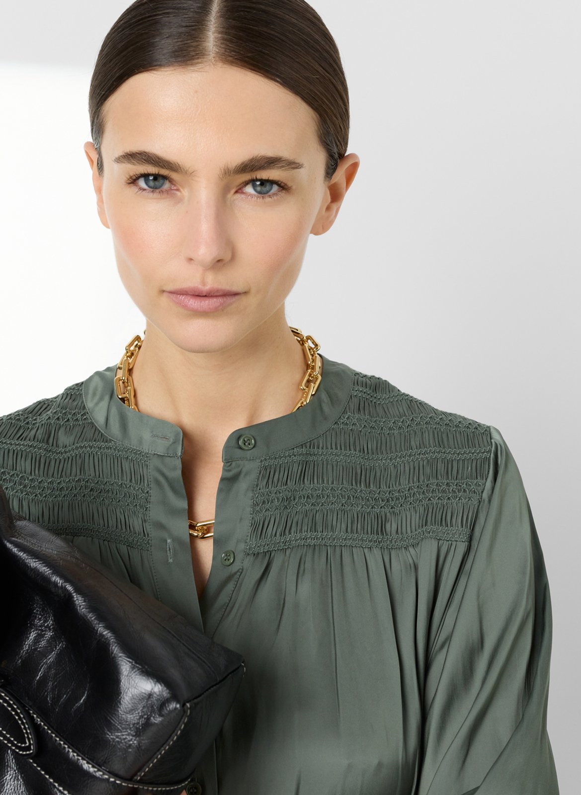 Midikleid mit Rundhalsausschnitt GERARD DAREL Khaki