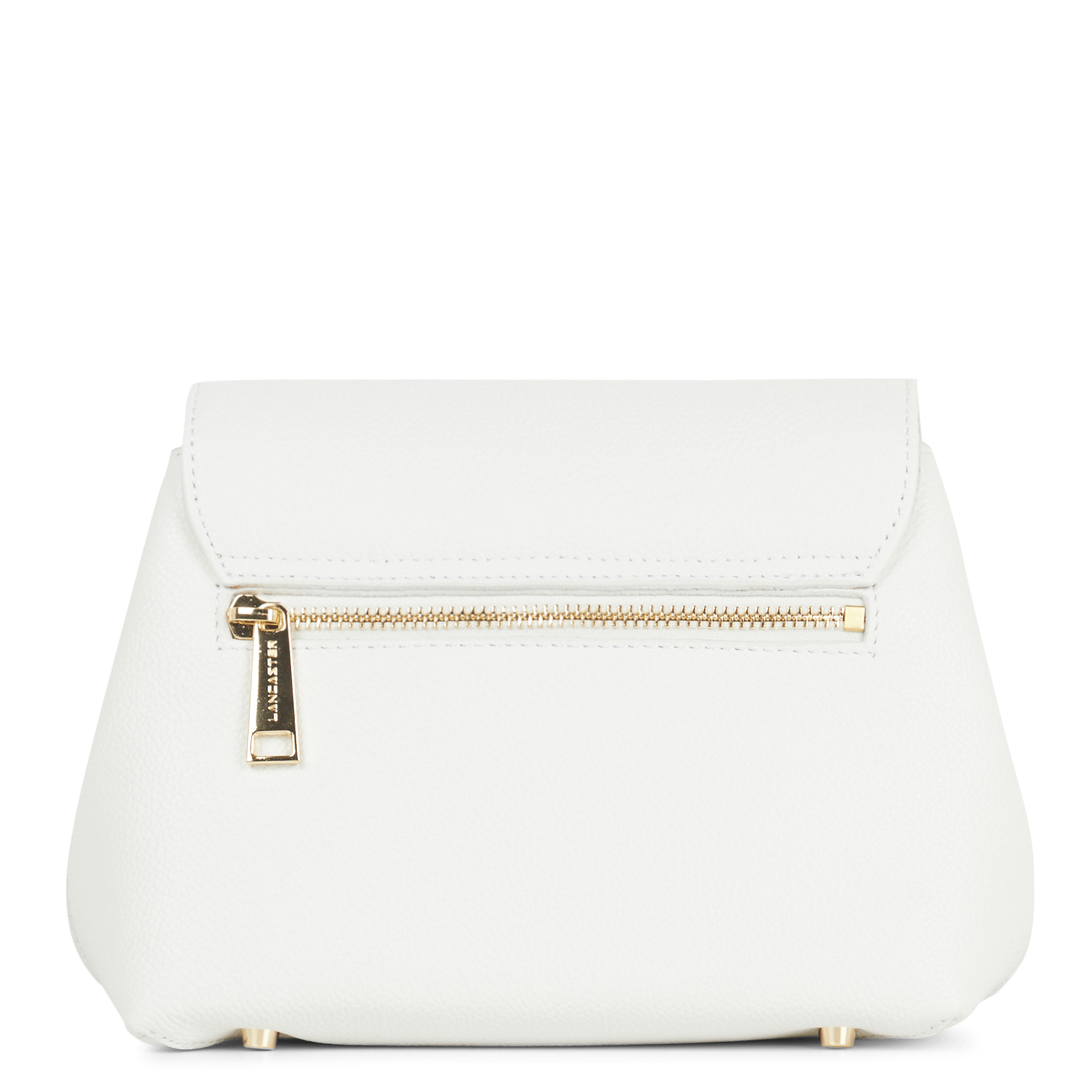 Leren clutch LANCASTER PARIS Wit
