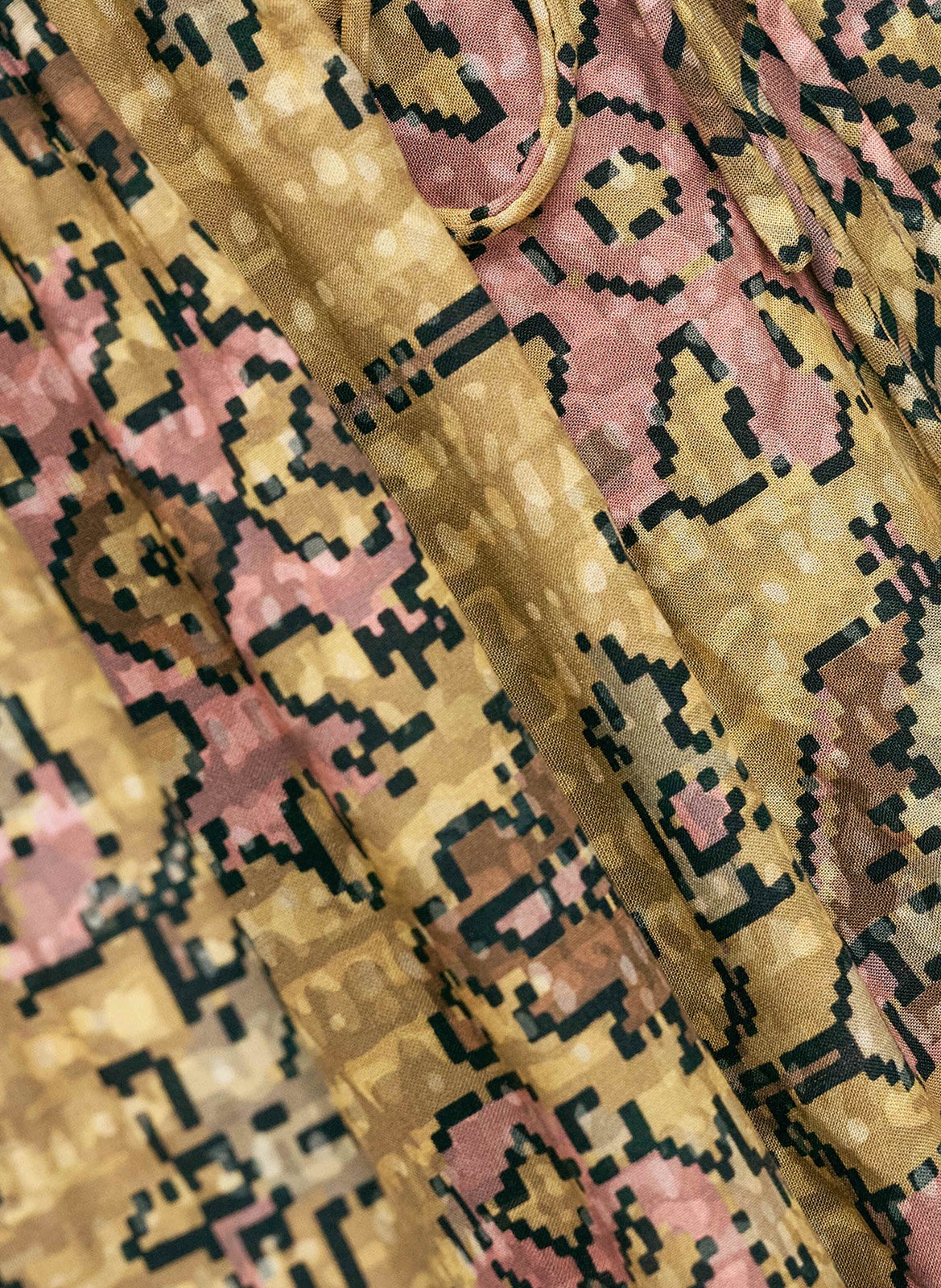 Blouse ample imprimée BA&SH Jaune