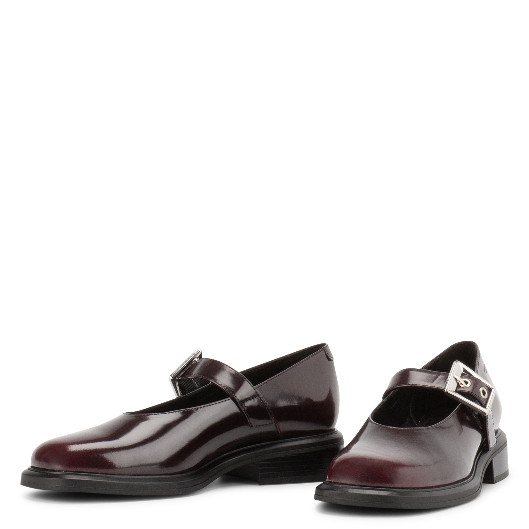 Leather Mary Janes VAGABOND Red