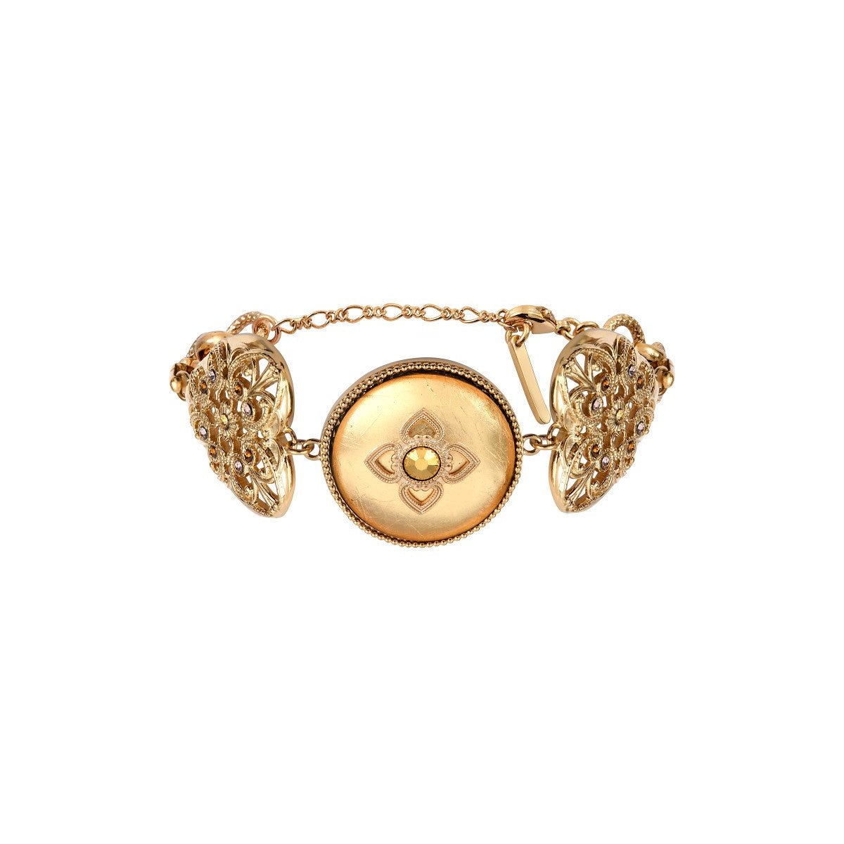 Lucky heart bracelet SATELLITE PARIS Golden