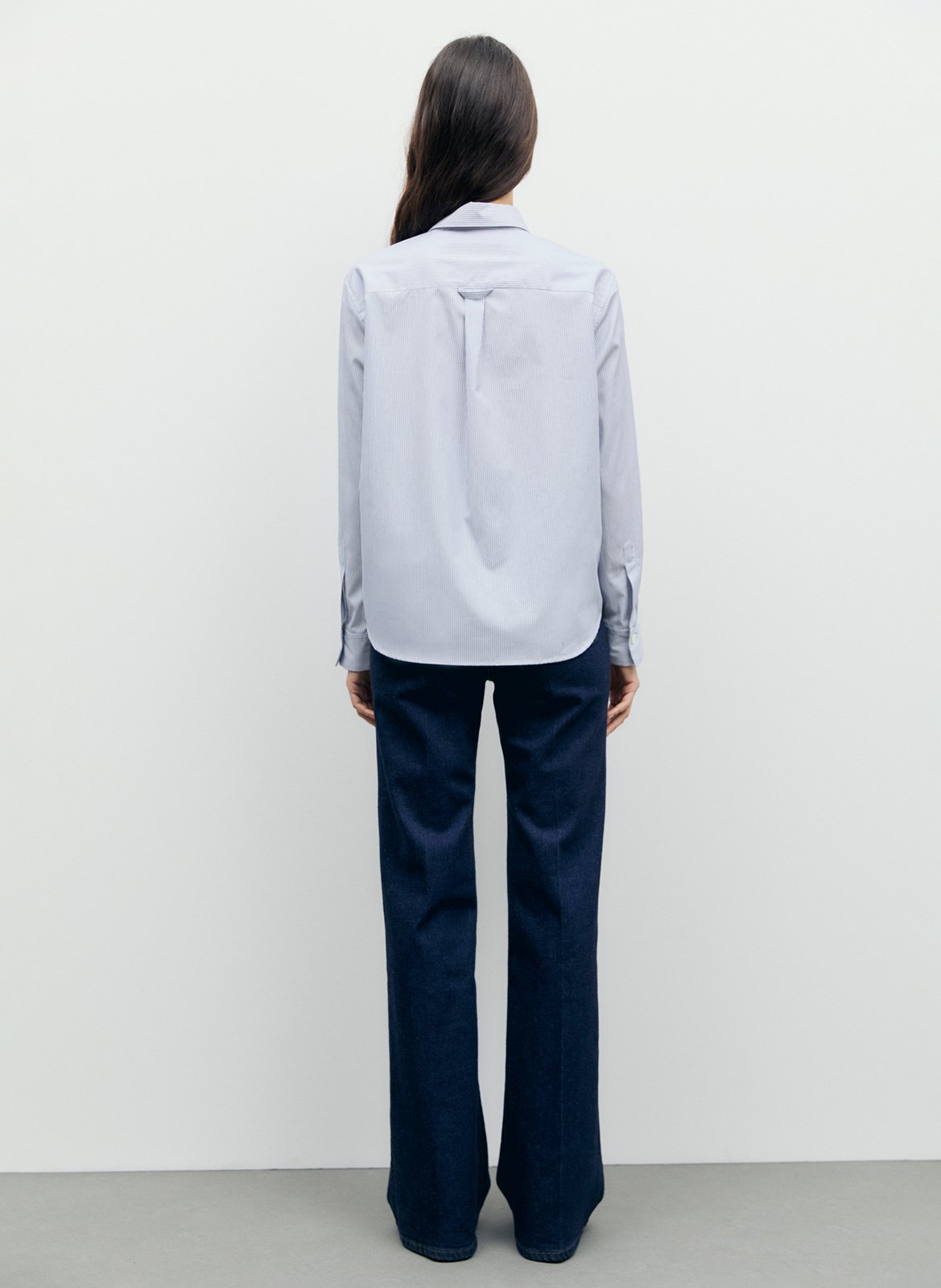 Gerade geschnittenes Hemd mit Streifen GERARD DAREL Blau