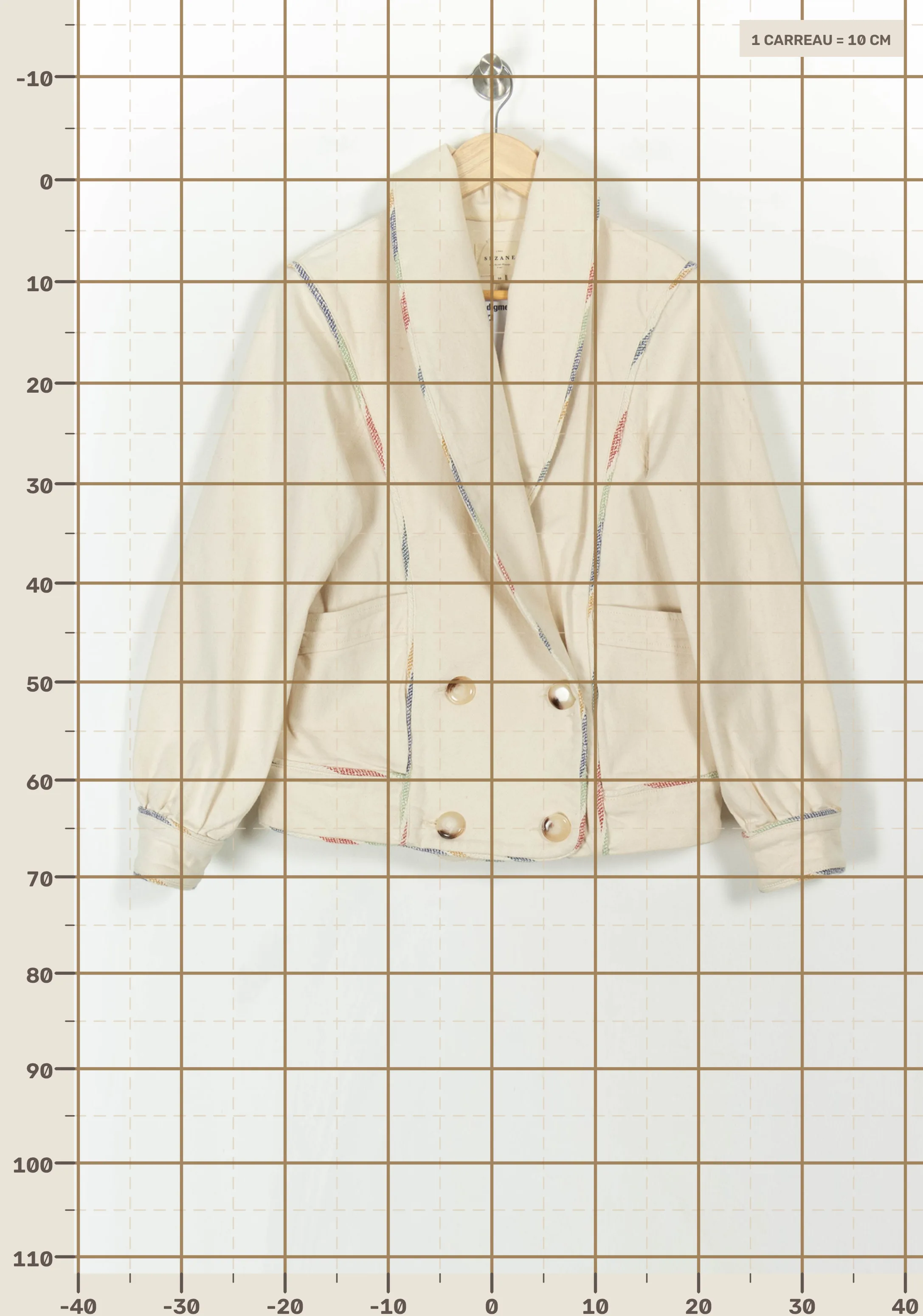 Jacket SEZANE - Seconde main Beige