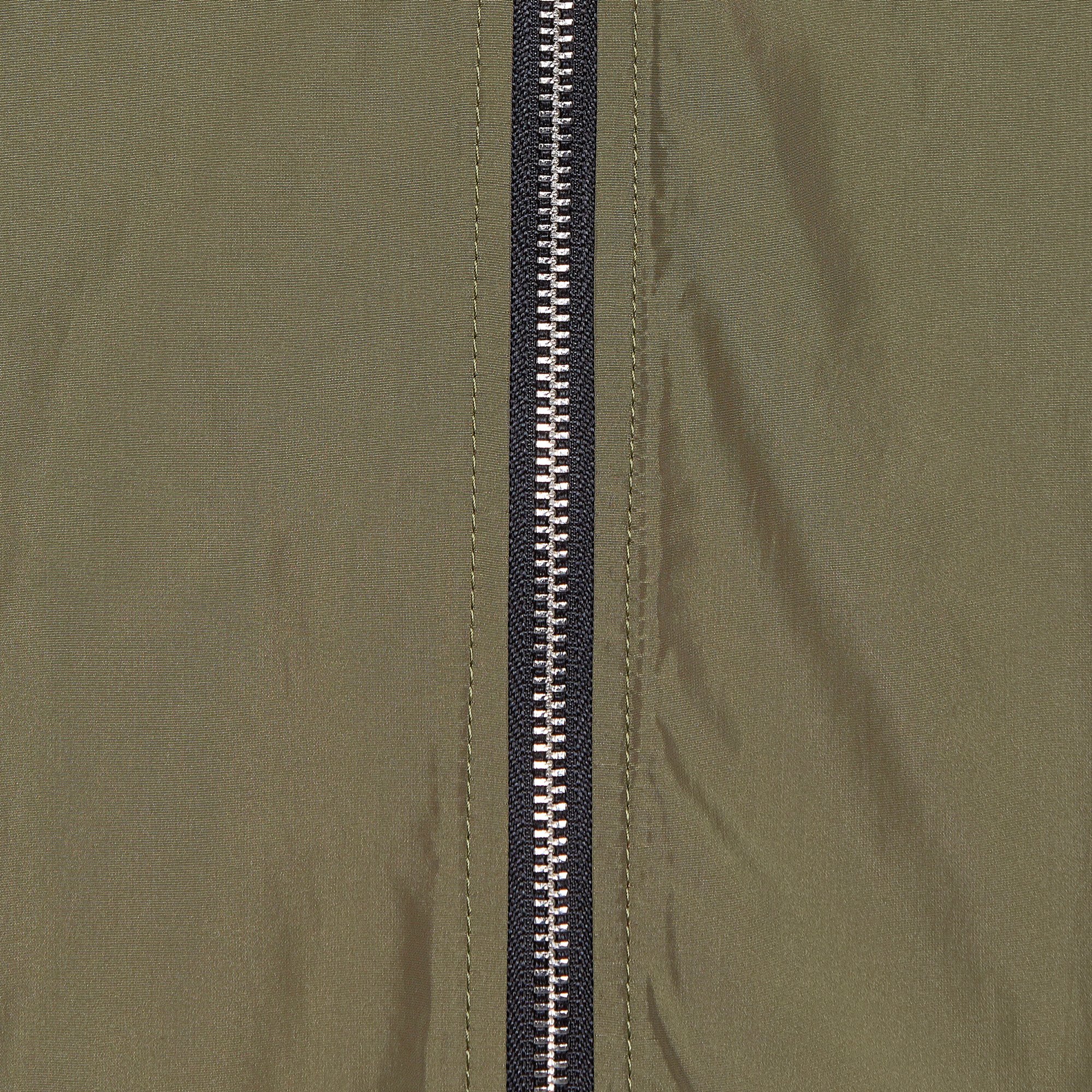 Veste zippée droite unie BOMBERS ORIGINAL Kaki