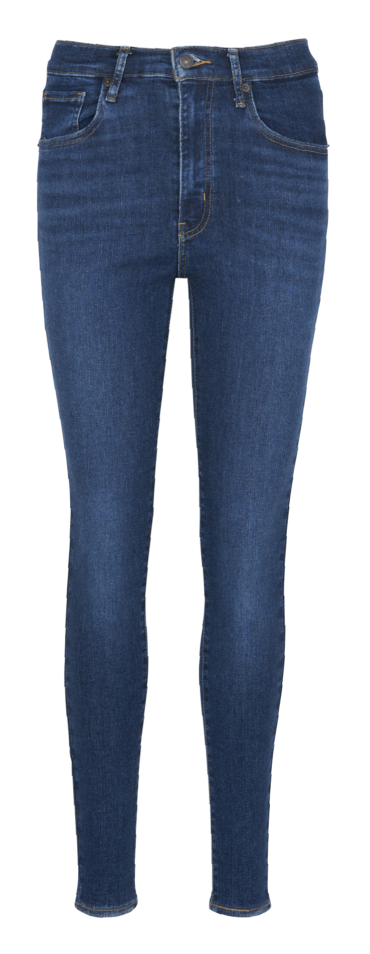Jean skinny taille haute LEVI'S Bleu