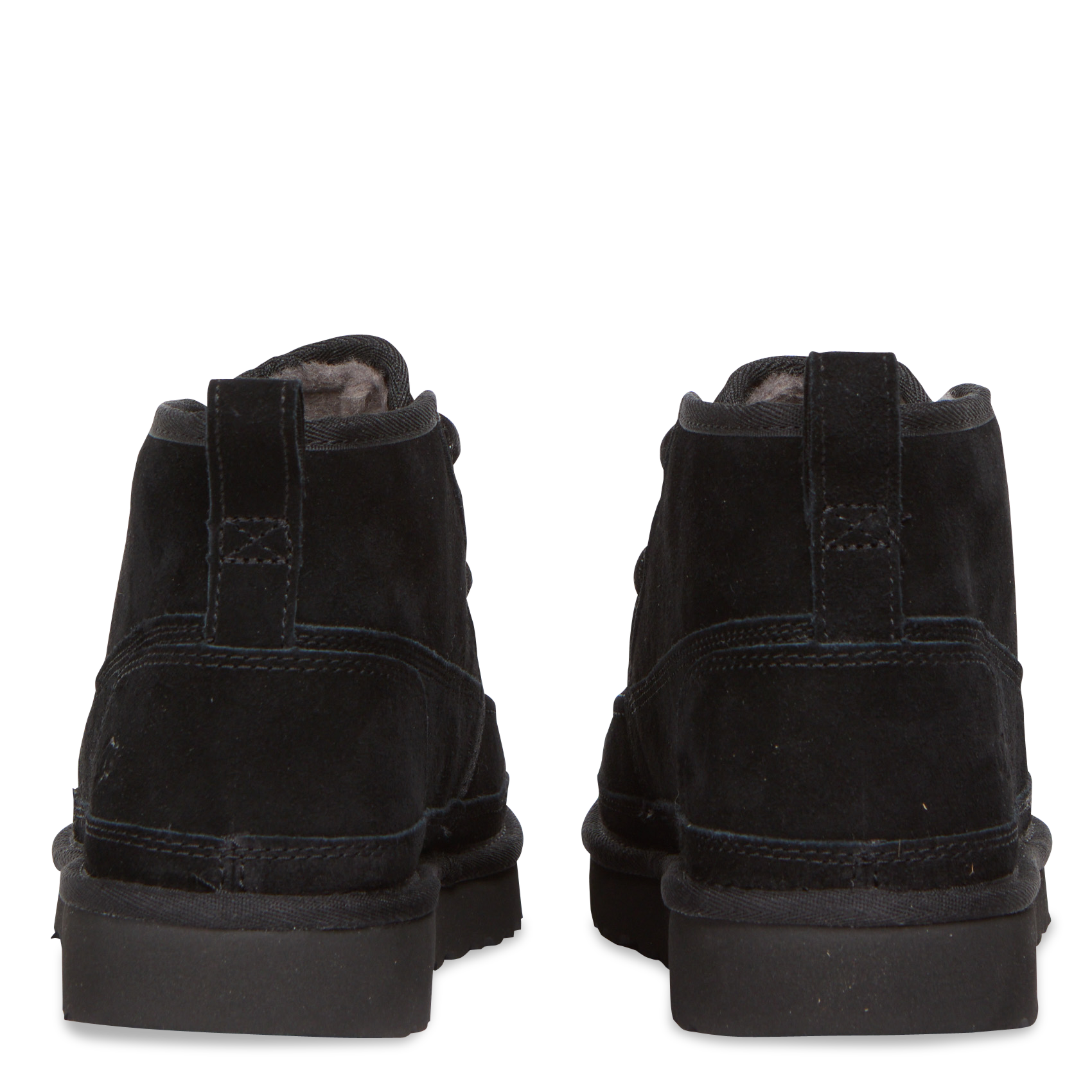 Gefütterte Lederboots UGG Schwarz