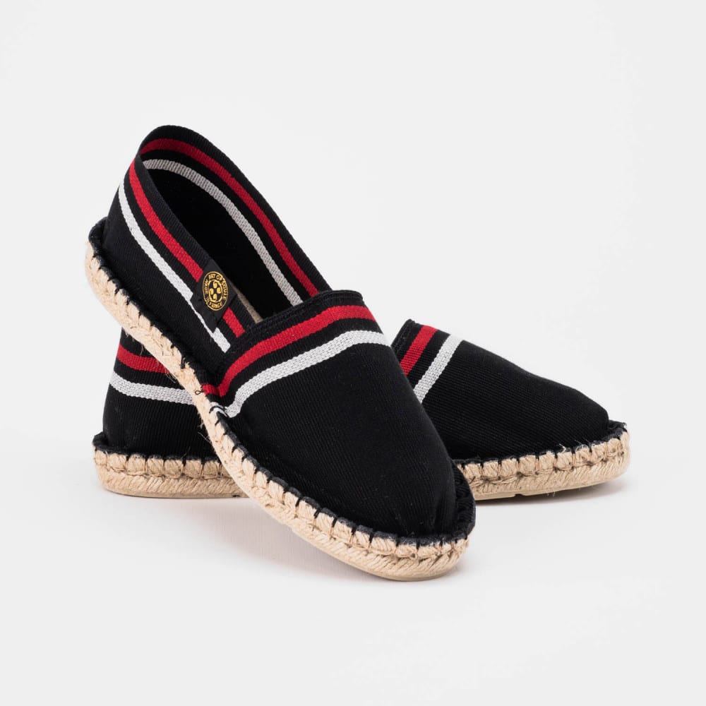 Striped espadrilles ART OF SOULE Black