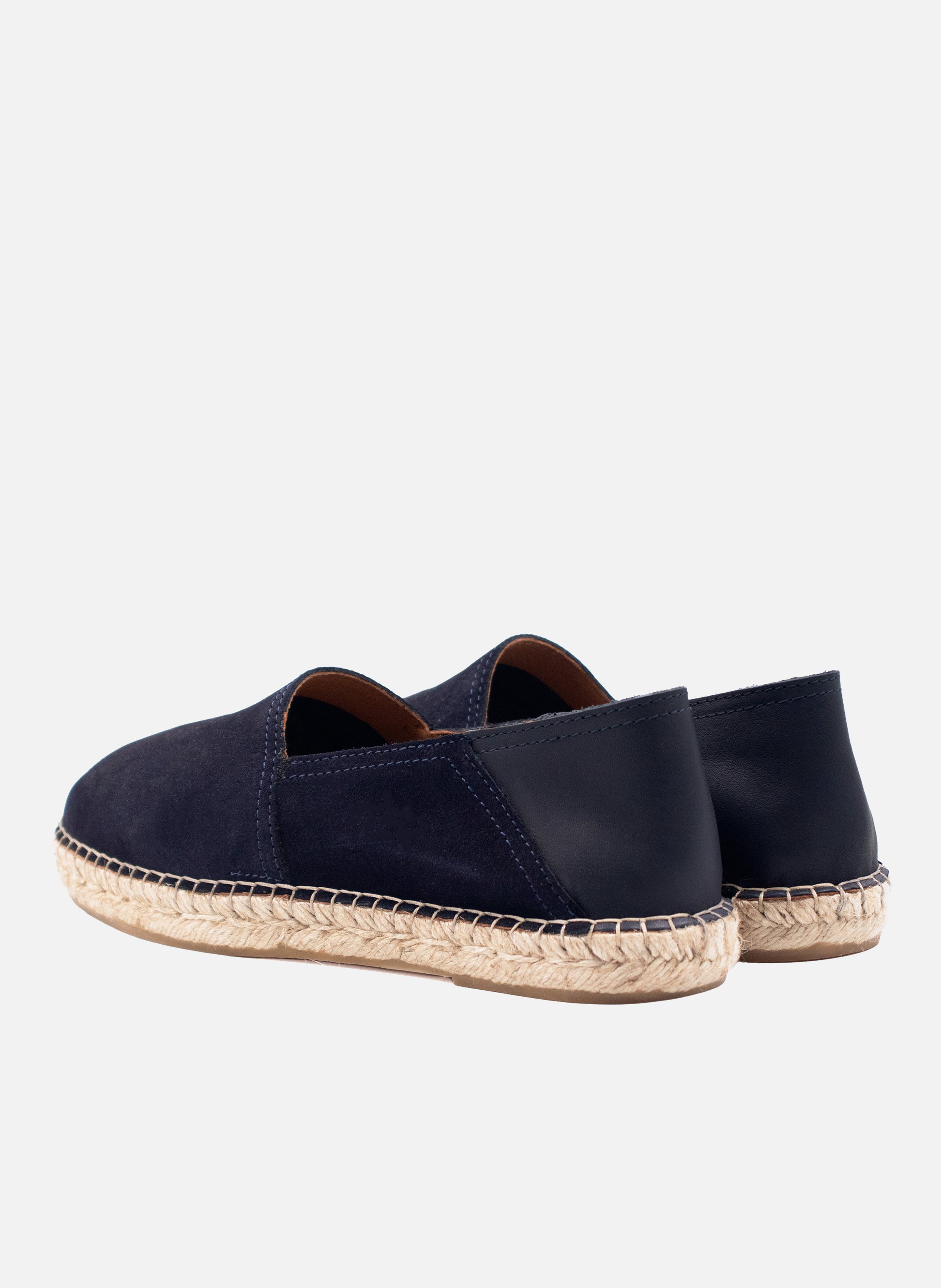 Men's suede leather espadrilles JULES & JENN Blue
