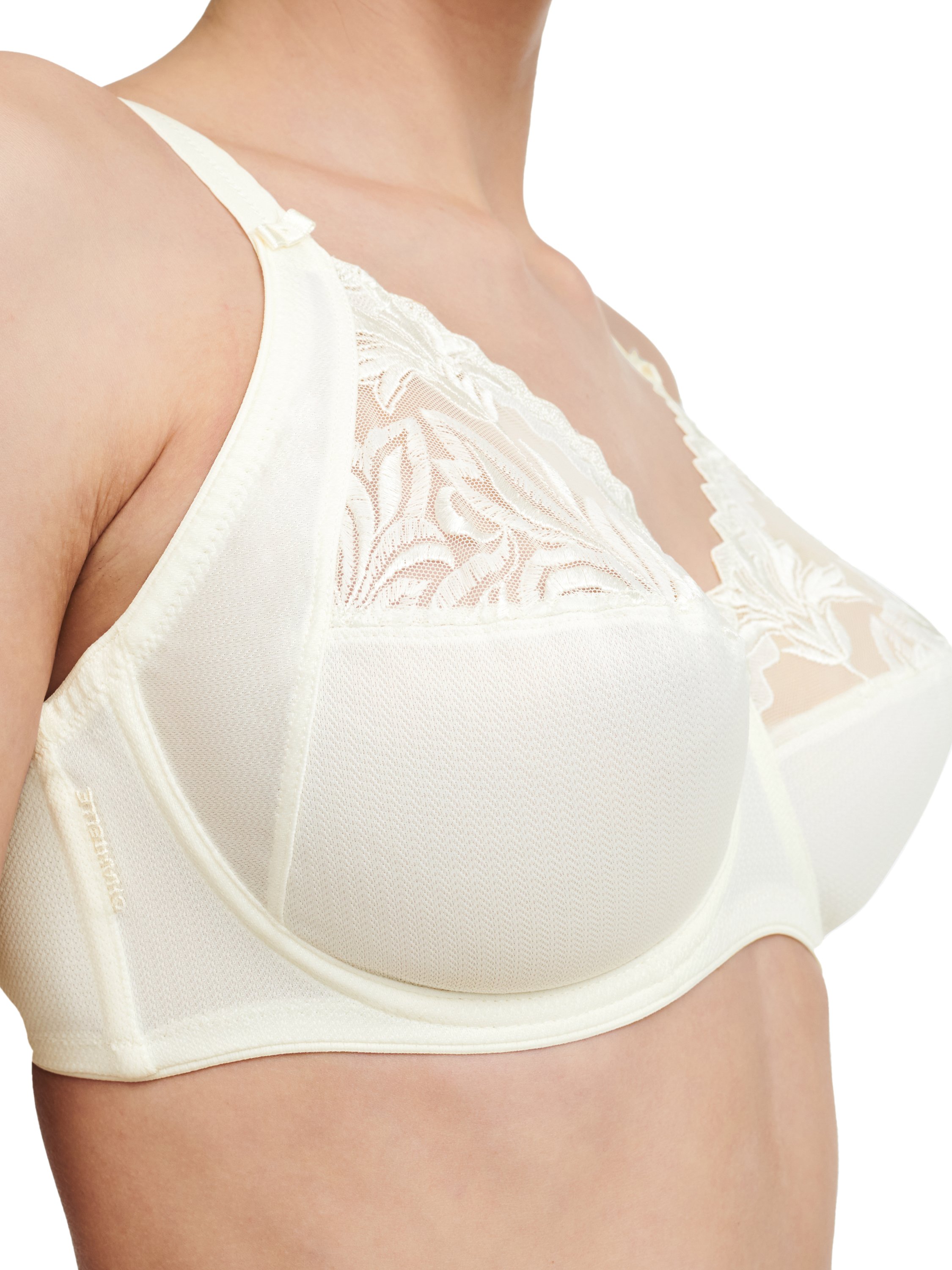 Full-cup bra CHANTELLE White