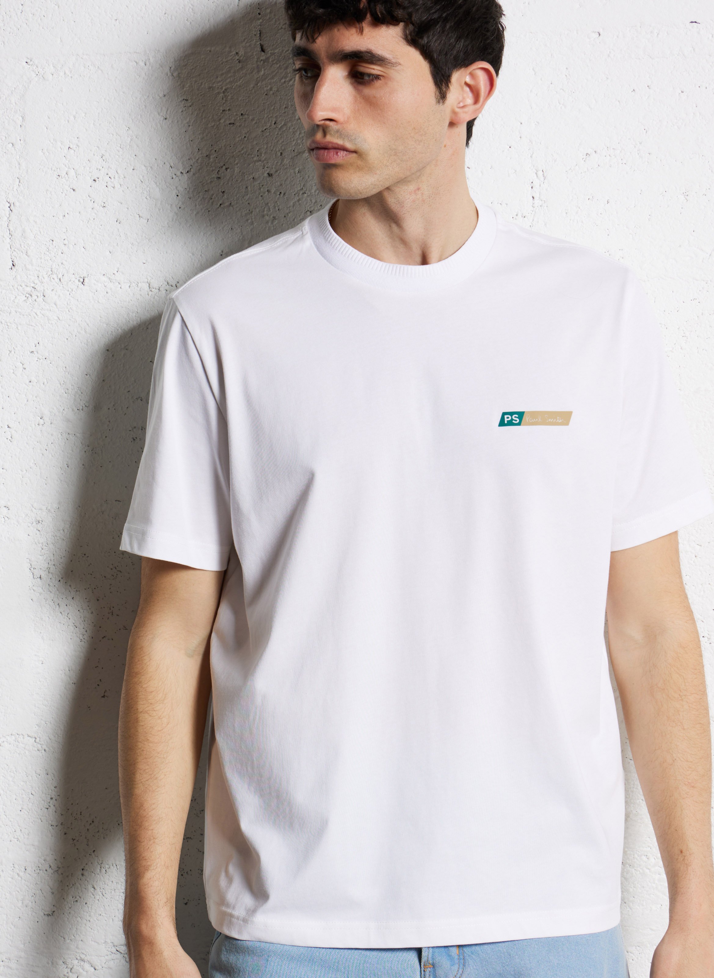 Straight logo t-shirt PAUL SMITH White