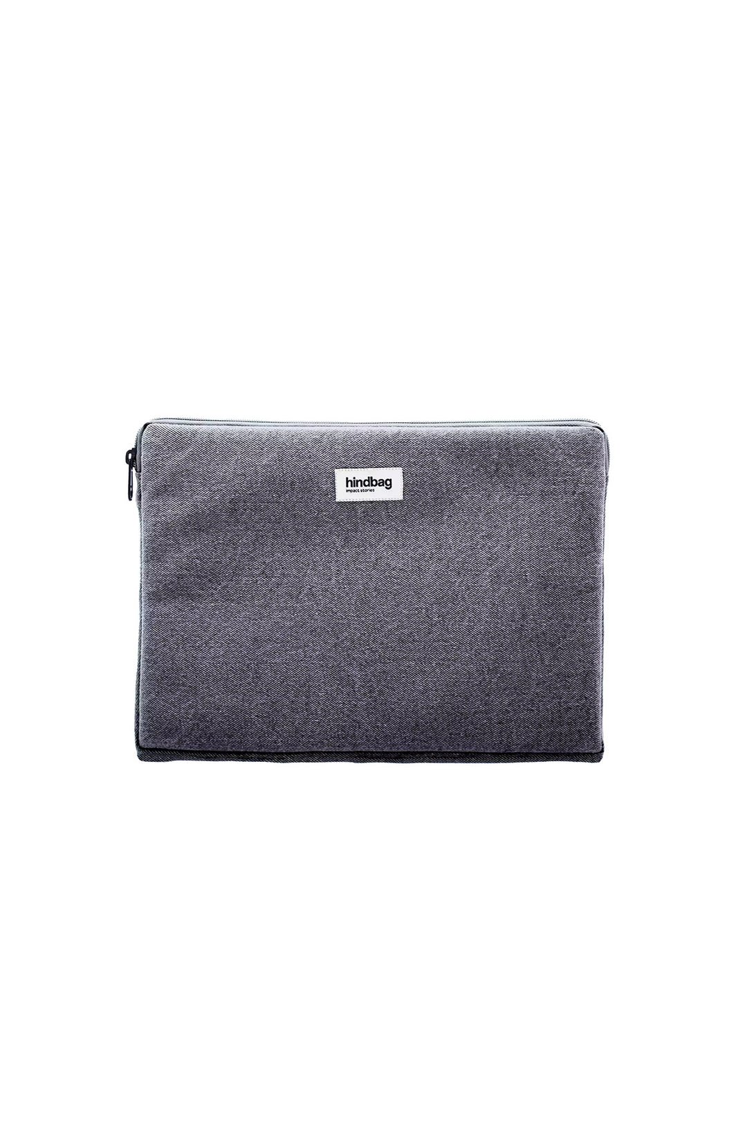 Computer sleeve in recycled wool with shock-absorbent foam HINDBAG