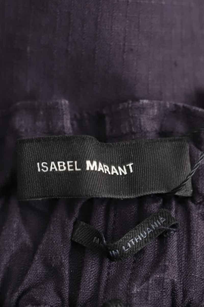Linen pants ISABEL MARANT - Seconde Main Purple