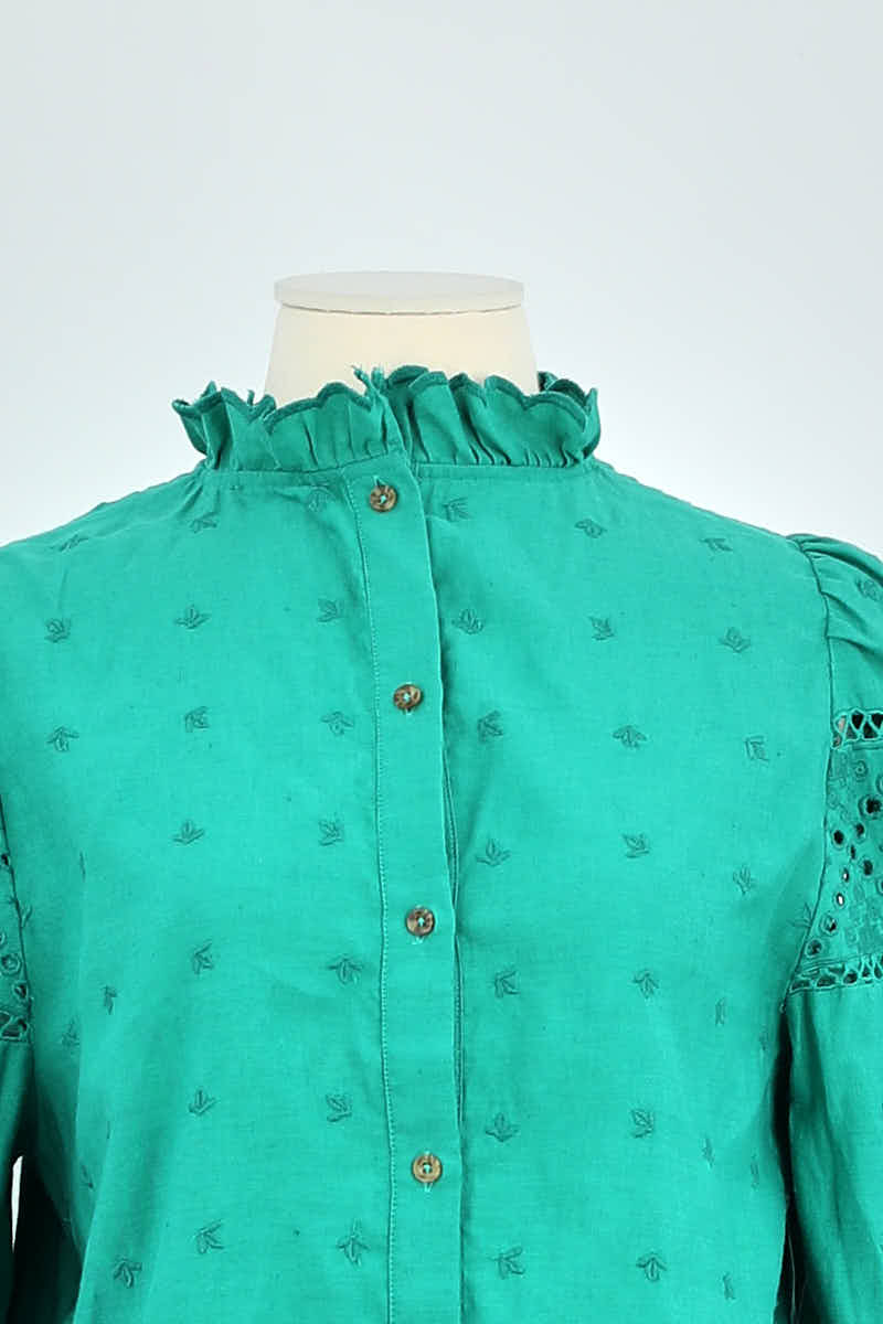 Blouse SEZANE - Seconde main Green