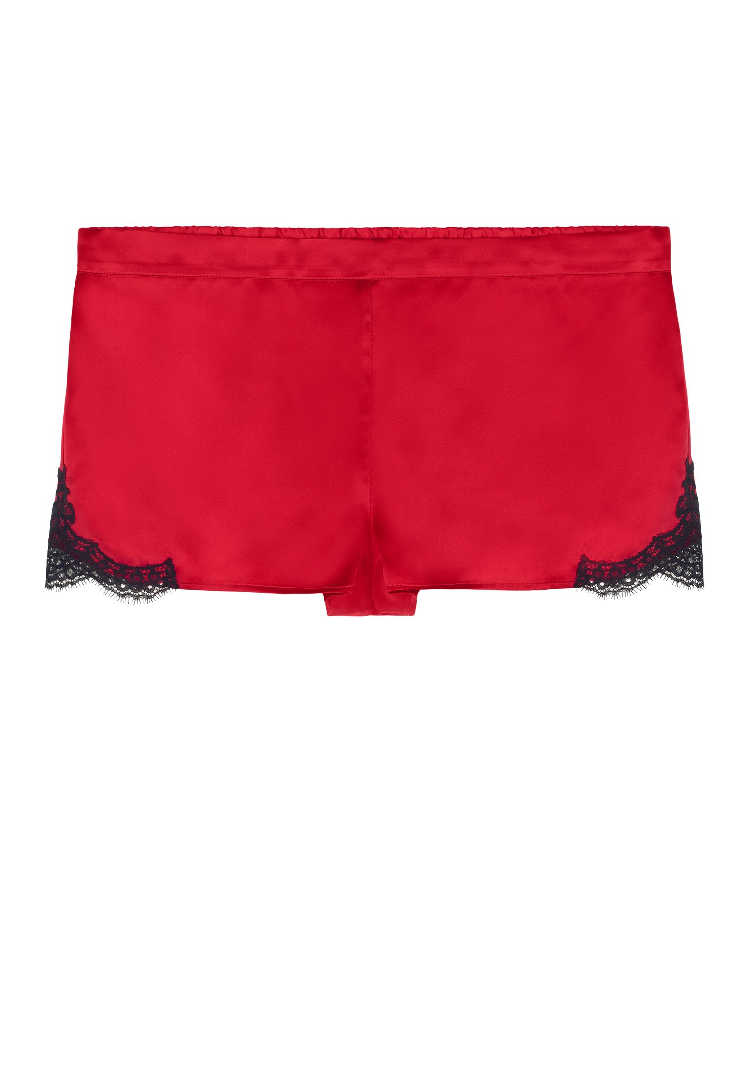 Silk boy shorts AUBADE Red