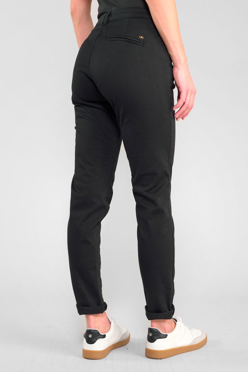 Chino pants LE TEMPS DES CERISES Black