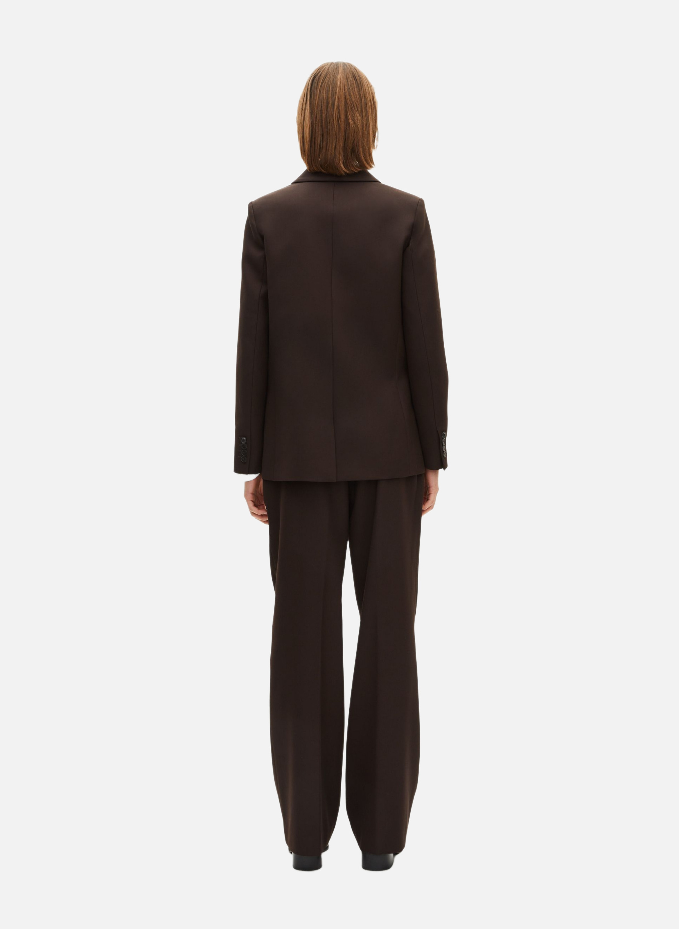 Veste tailleur THE KOOPLES Marron