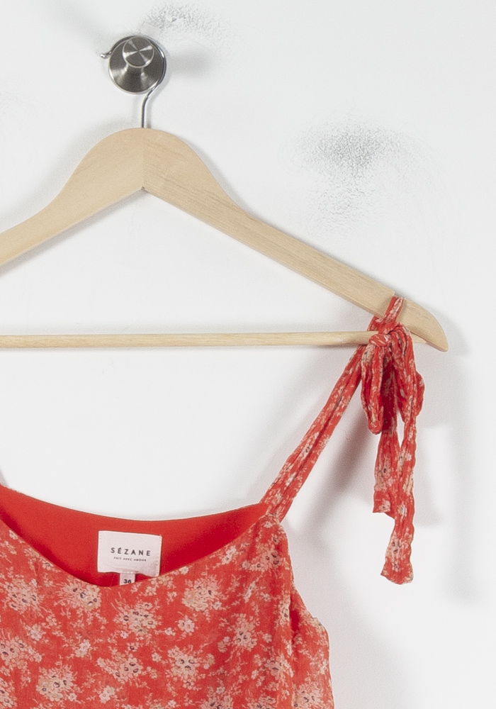 Short &amp; Midi Dress SEZANE - Seconde main Red