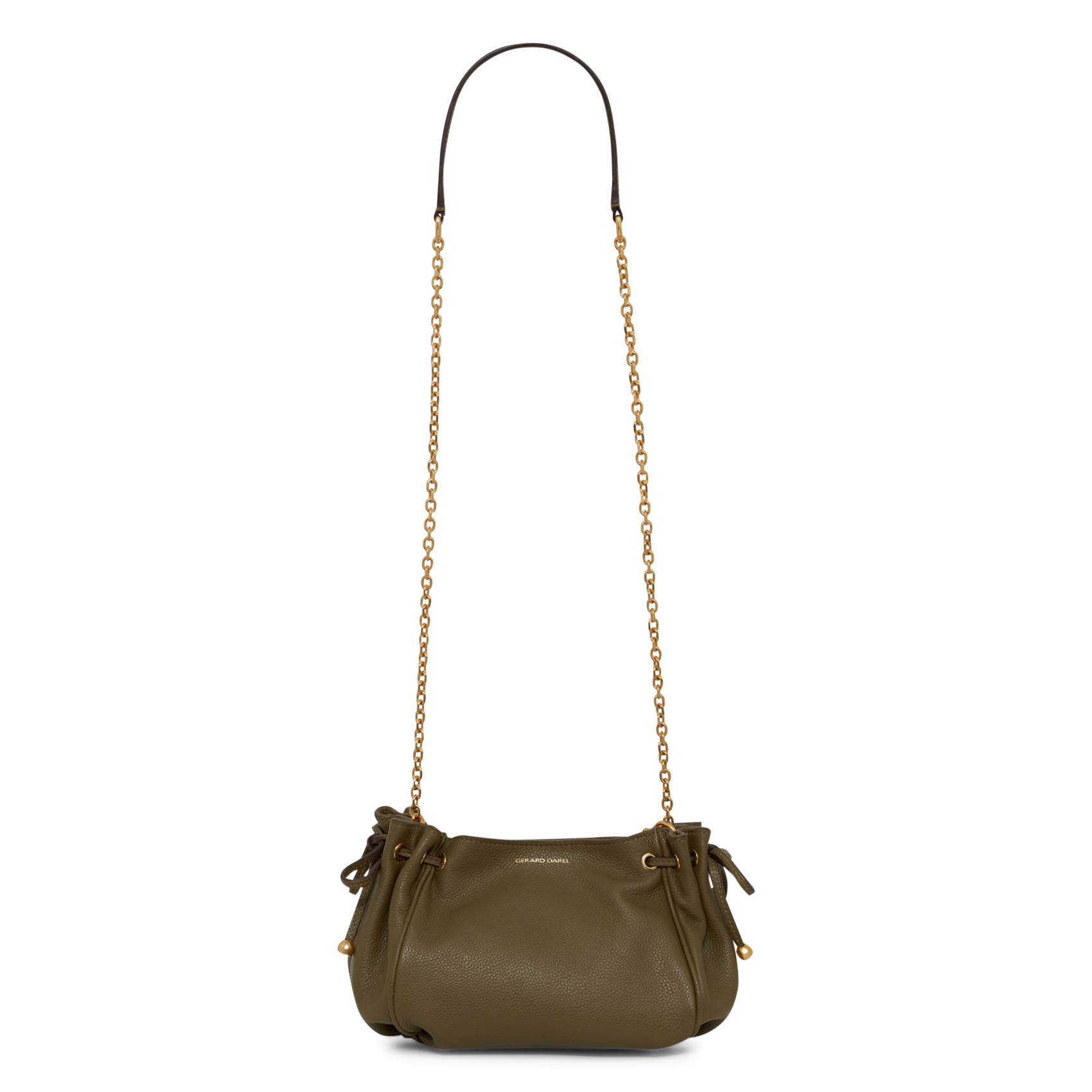 Sac bandoulière en cuir GERARD DAREL Vert