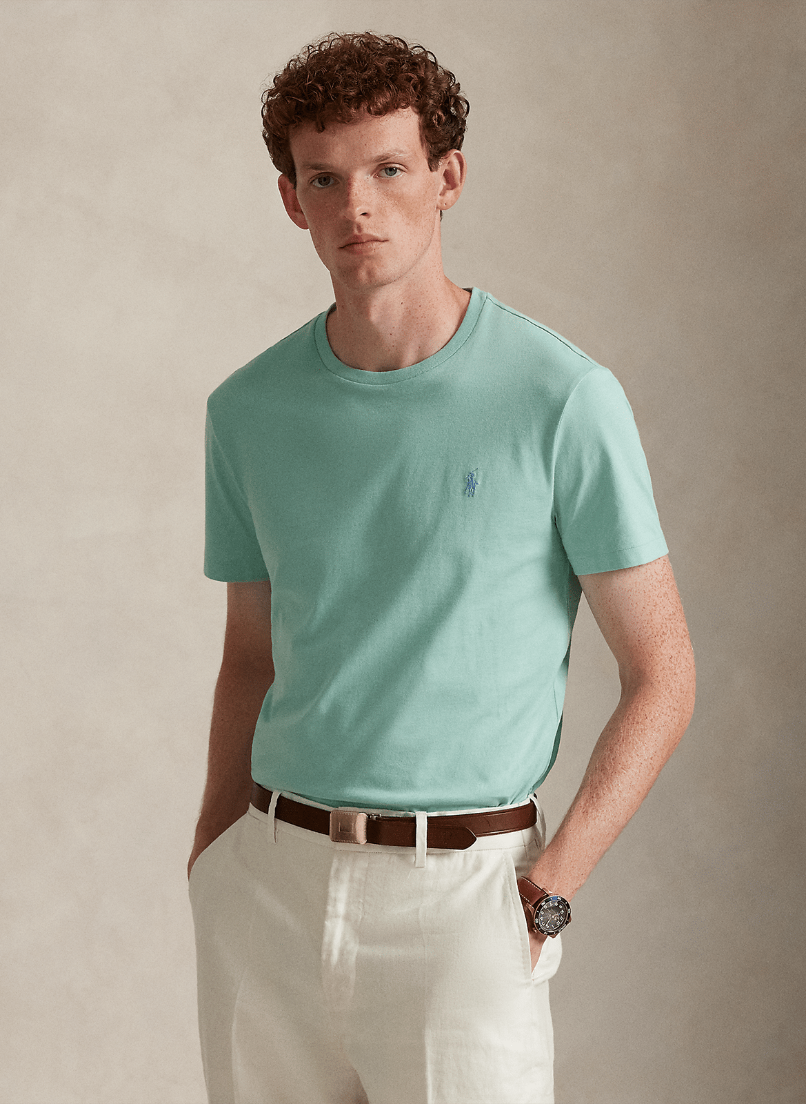 Slim-fit cotton T-shirt POLO RALPH LAUREN