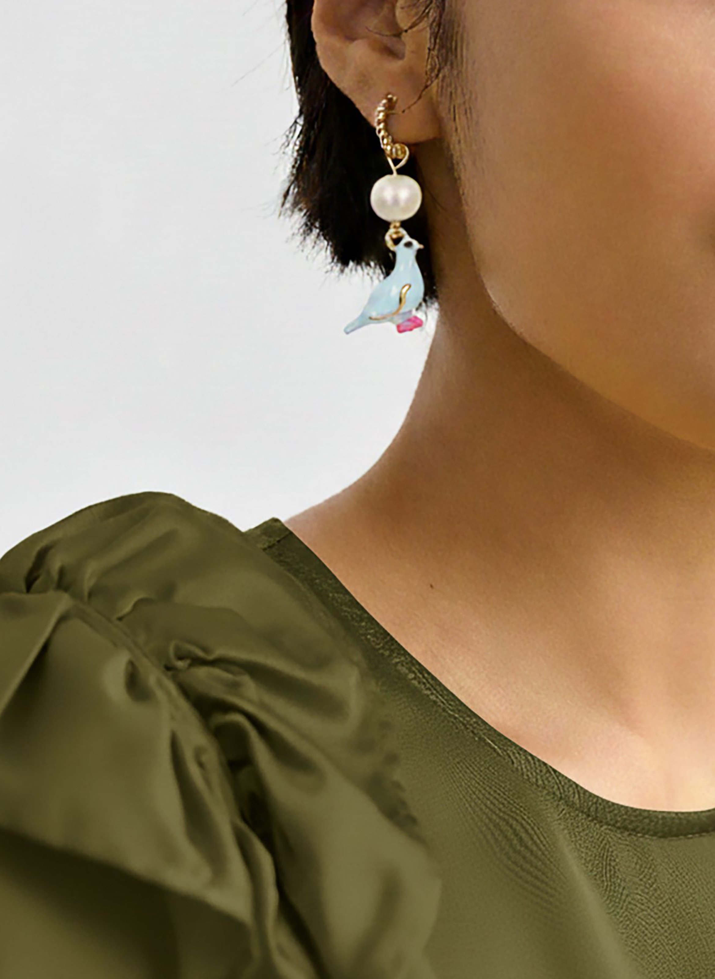 Fashion earrings ESSENTIEL ANTWERP Golden