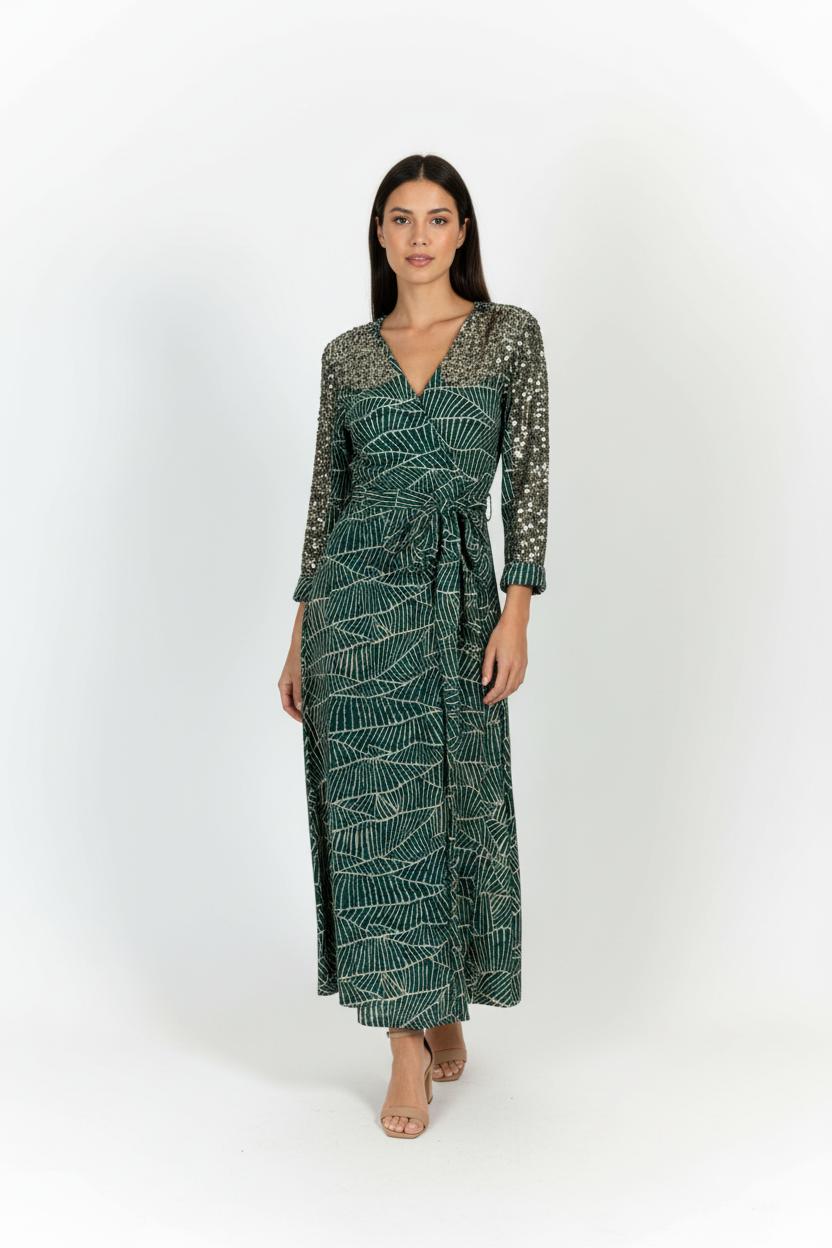 Robe longue STELLA FOREST - SECONDE MAIN Vert