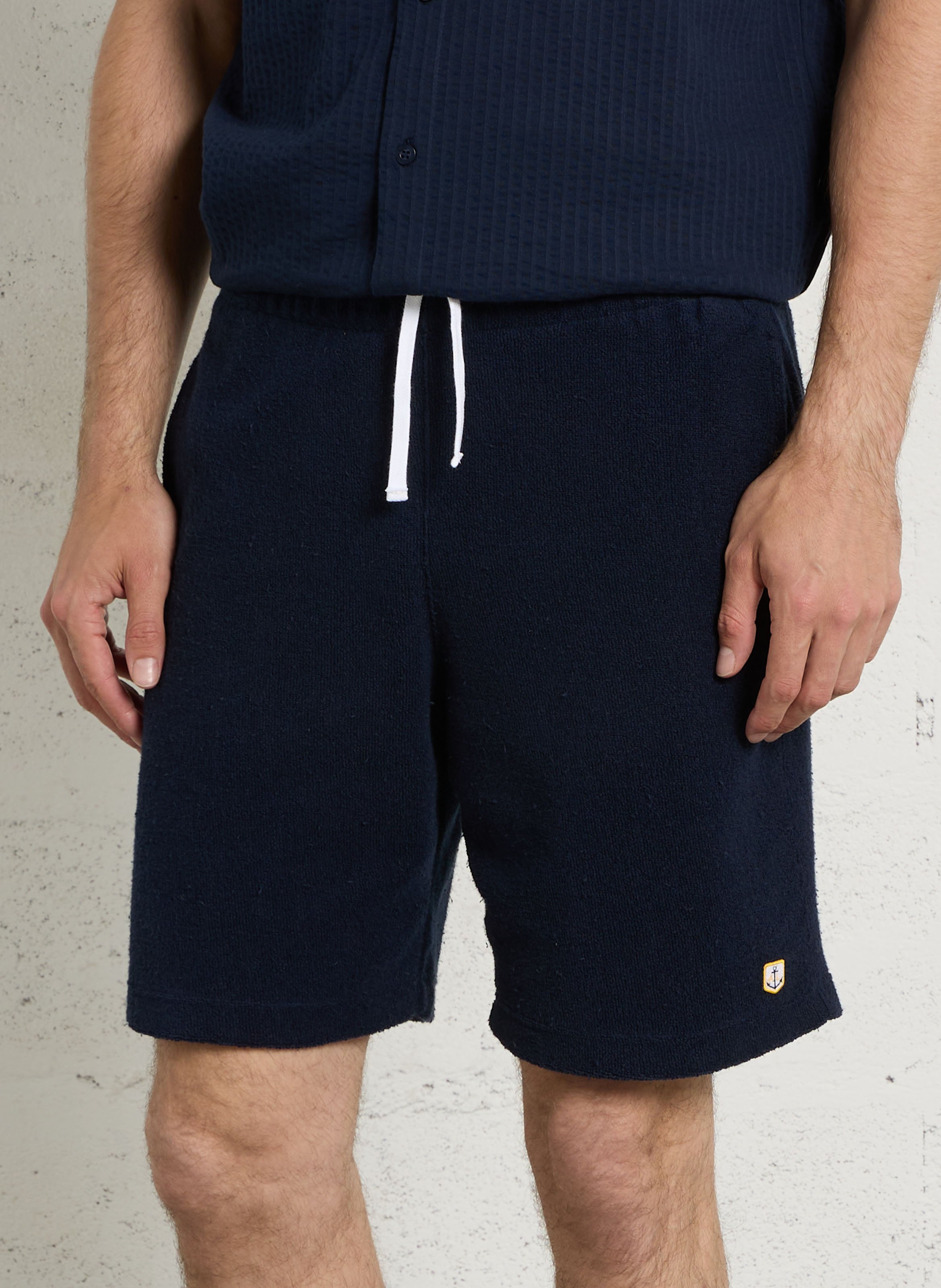 Gerade geschnittene Baumwollshorts ARMOR LUX Blau