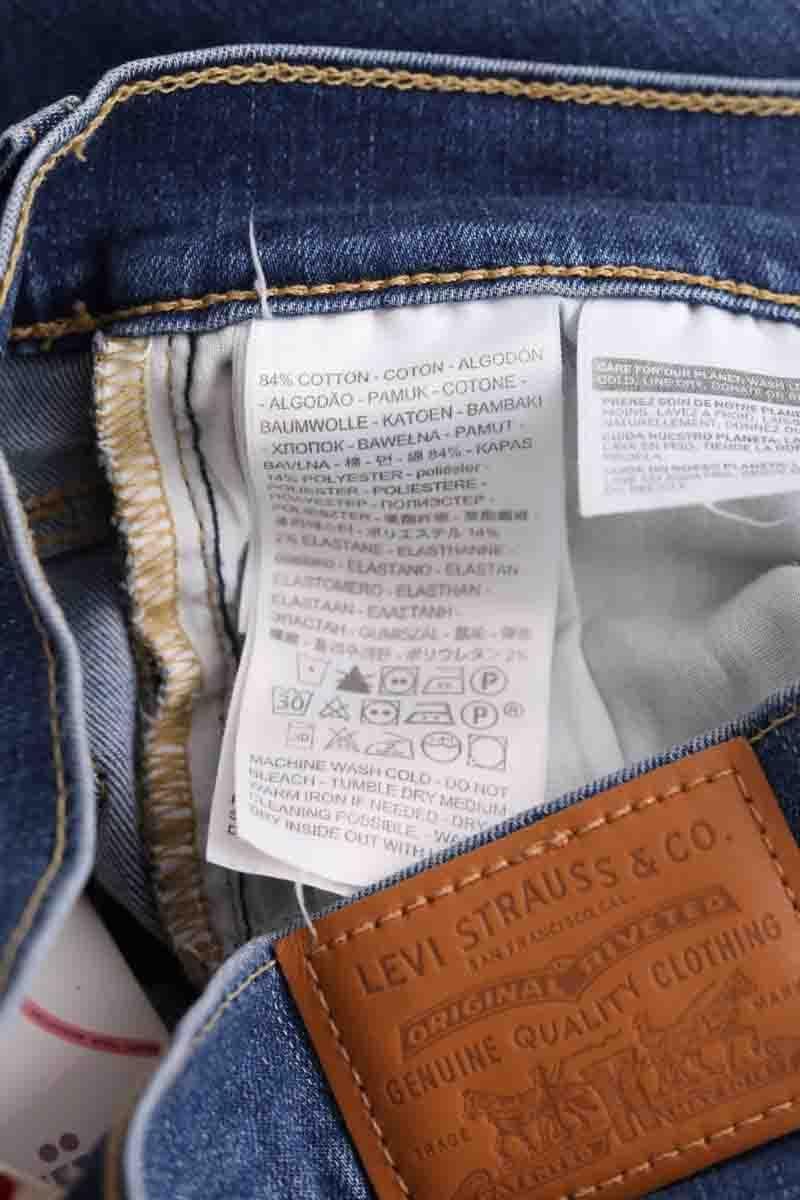 Straight Leg Jeans 724 LEVI'S - Seconde main Blue