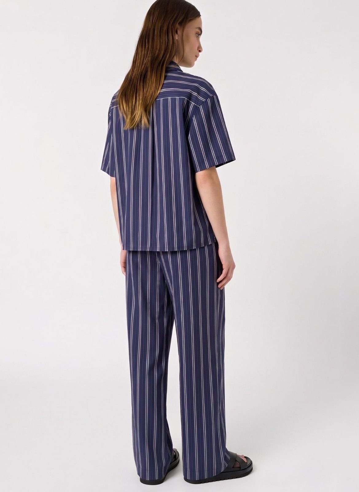 Recht gestreept overhemd GERARD DAREL Blauw