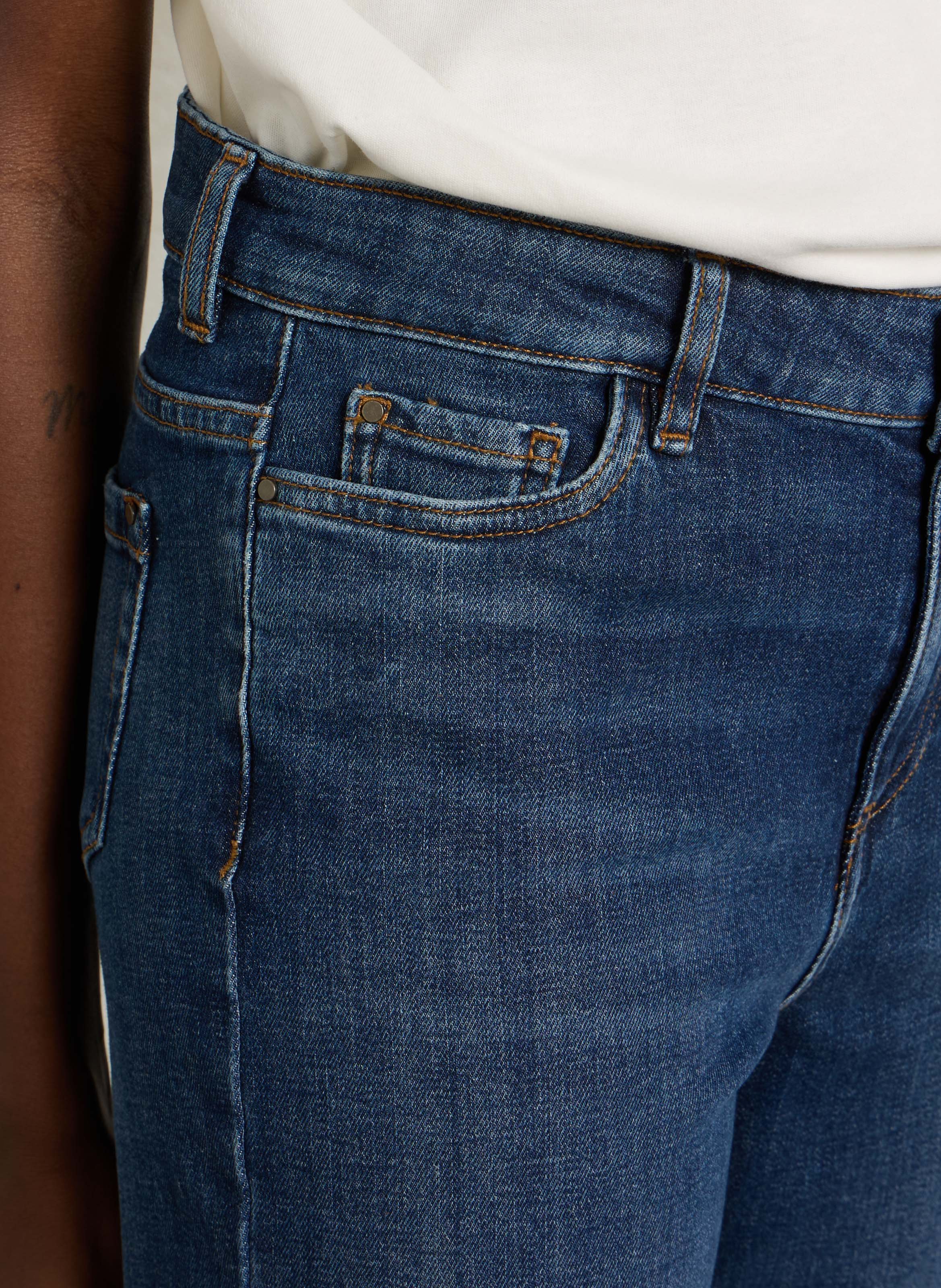 Rechte jeans met lage taille MAISON 123 Blauw
